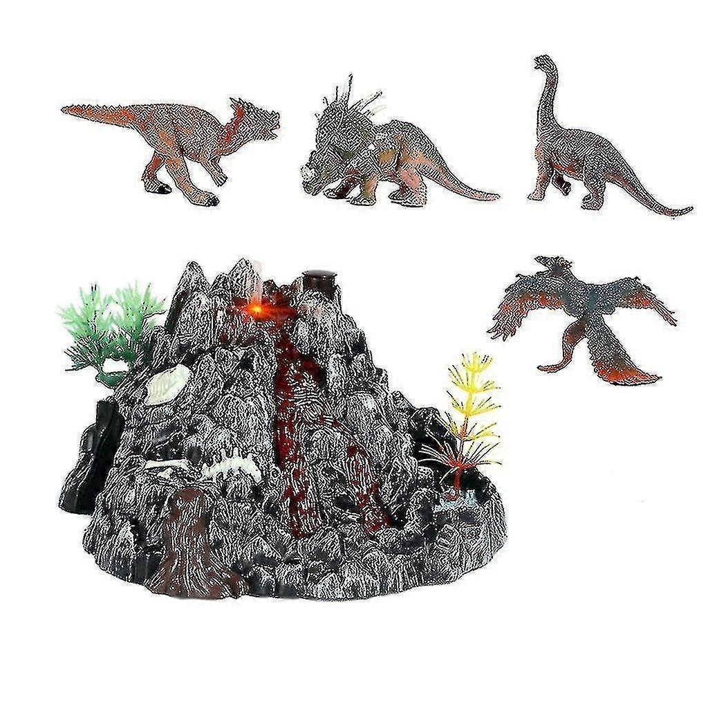 Electric Volcano Kit With Red Sound Erupting Volcanos For Xmas - A