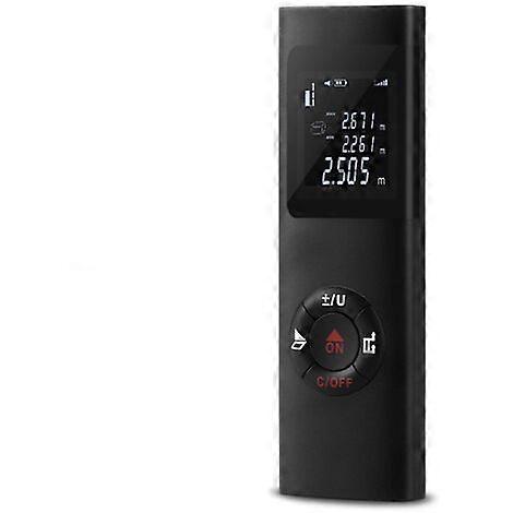 40m Laser Distance Meter, IPSXP Portable Digital Laser Measure Calculate Distance Area Vol