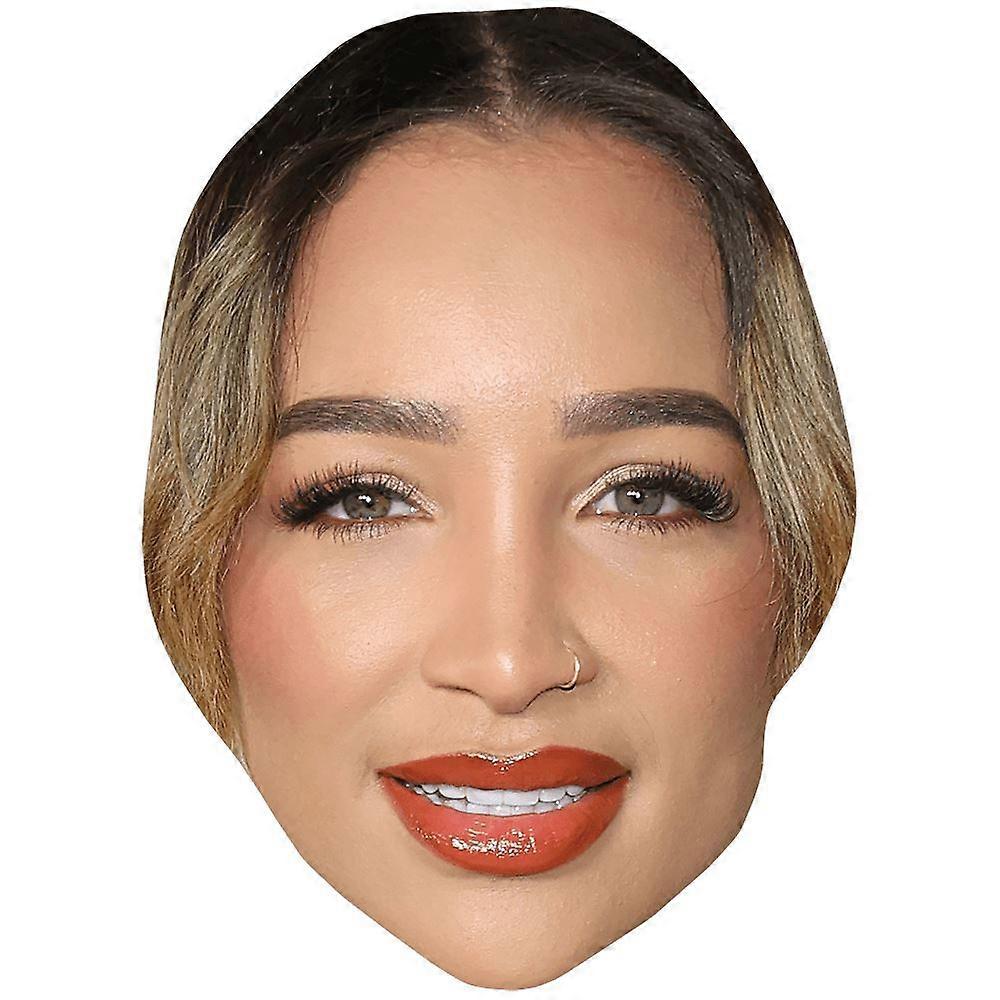 Katherine Mata (Lipstick) Celebrity Mask, Flat Card Face