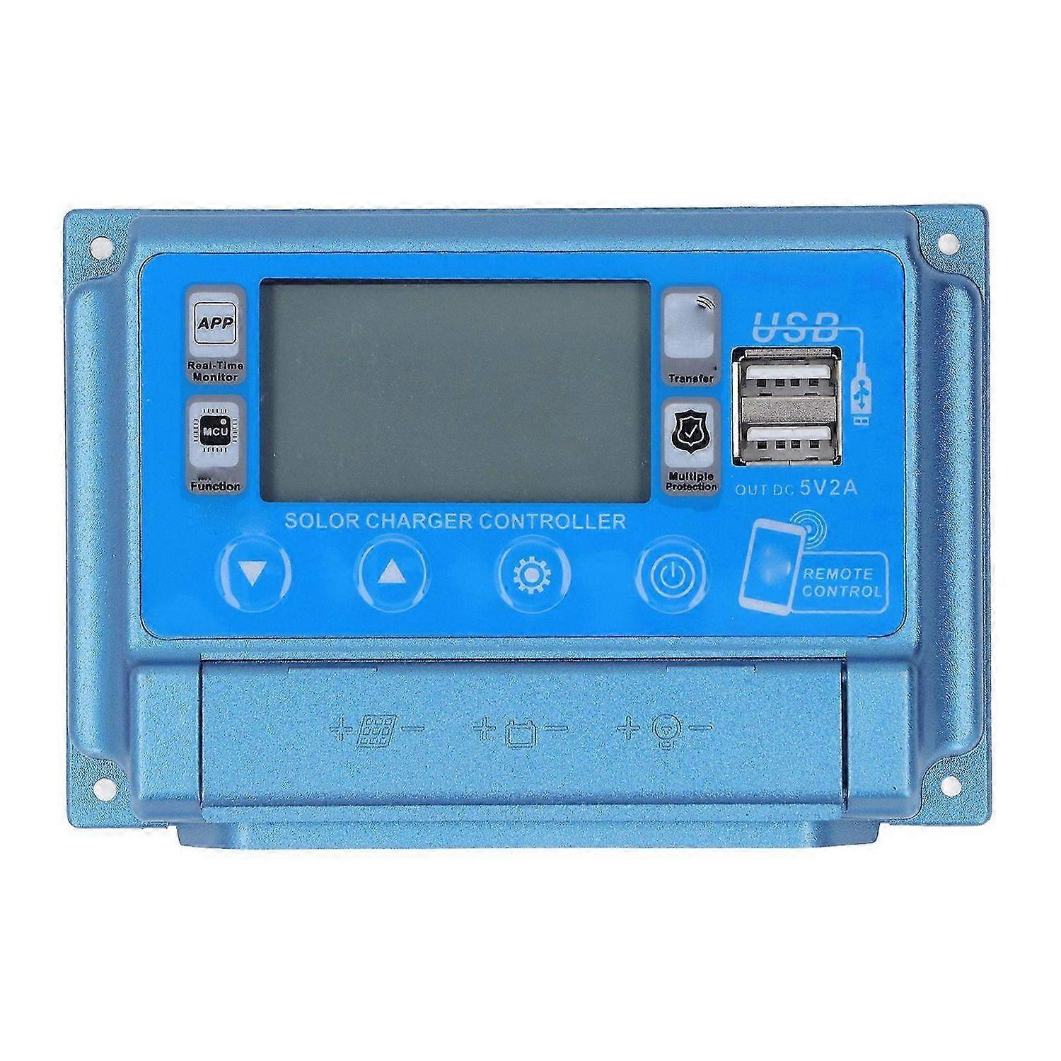 High quality 12V/24V/36V/48V/60V MPPT Solar Controller Dual USB...