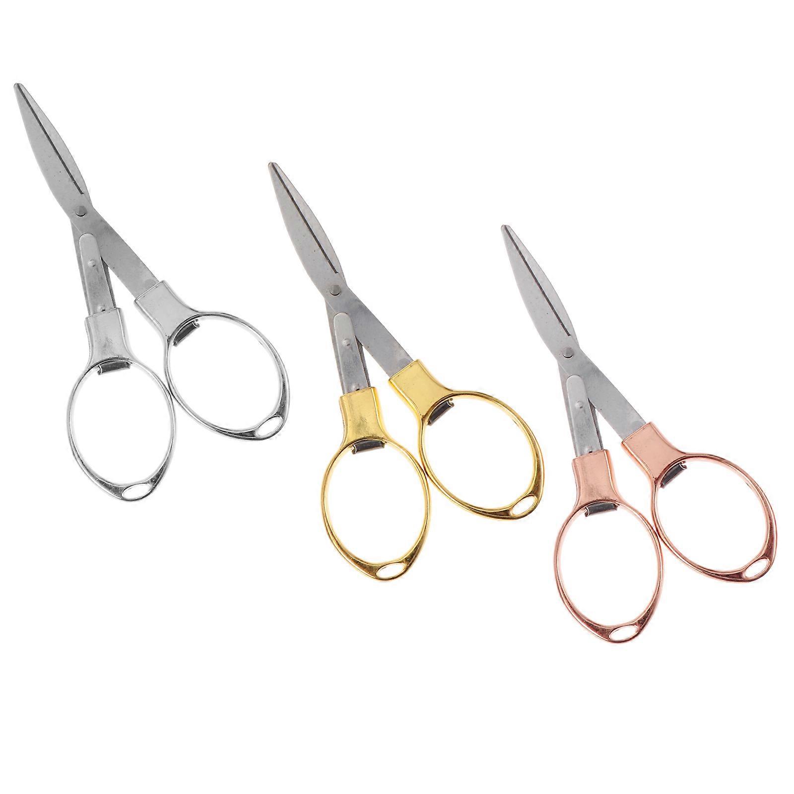 Multi-Use Scissors Stainless Steel Mini Sewing 3Pcs Set