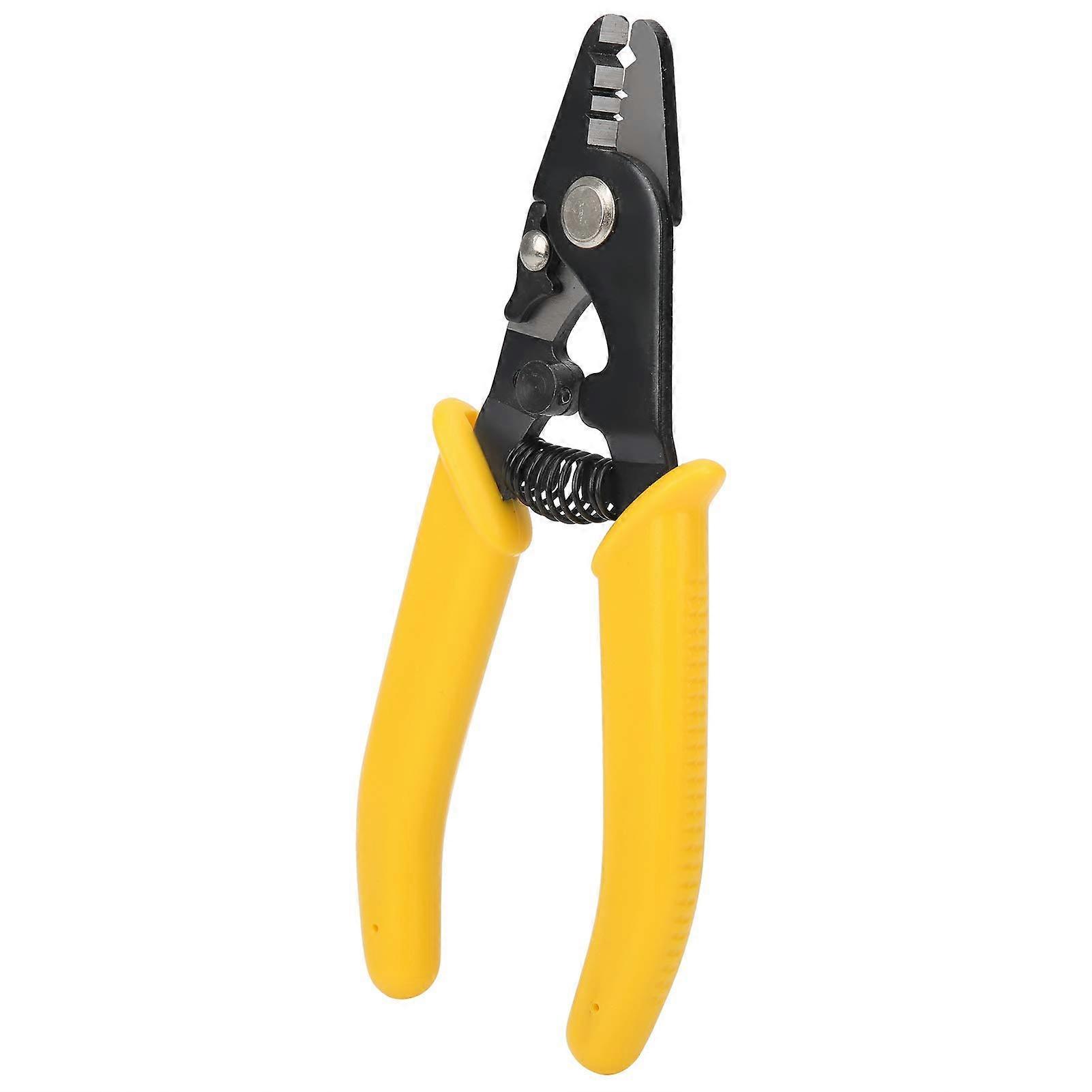 CFS3 Fiber Wire Strippers 3Hole Optical Fiber Stripping Pliers Wire Cutters With Automatic Reset Function