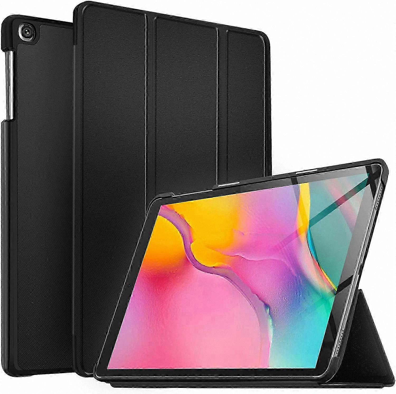 Ultra Slim PU Leather Stand Case for 10.1 Inch Tablets, Protective Cover with Auto Wake Sleep Function