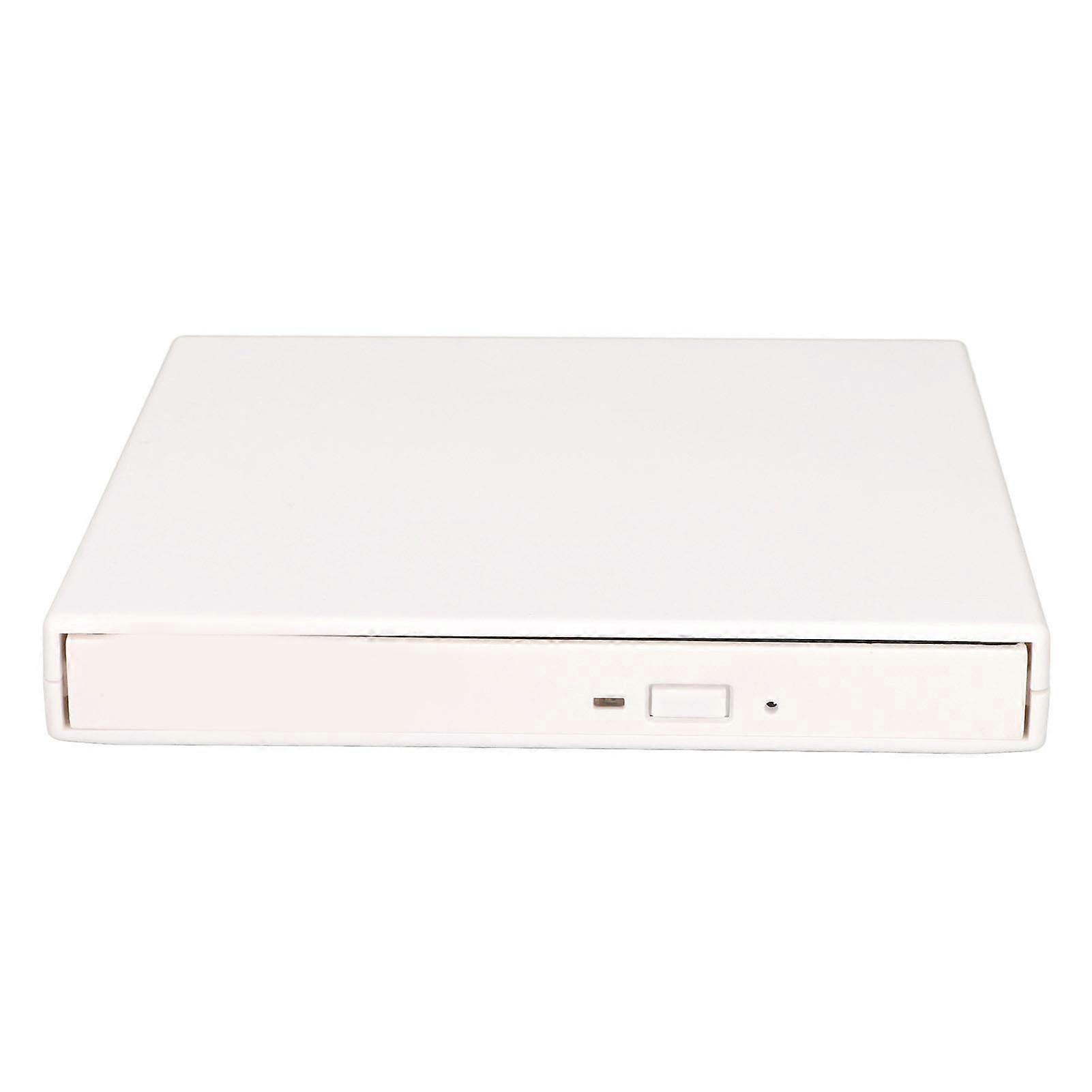 Ultra Thin Portable External DVD CDRW Drive USB 2.0 Black