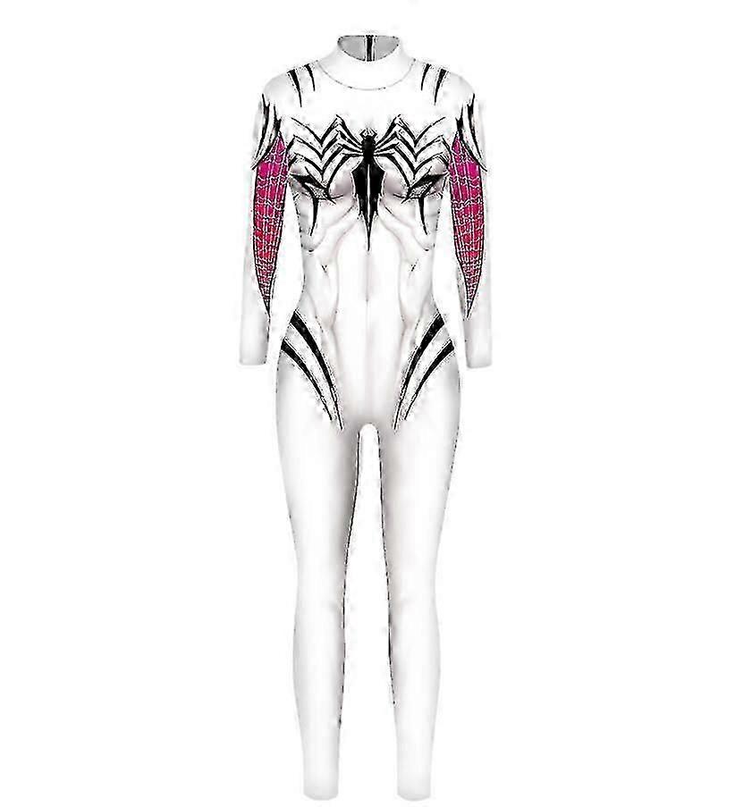 Spiderman Cosplay Woman Sexy Zentai Suit Spandex Bodysuit Superhero Spiderman Costume Halloween Carnival Fancy Dress Jumpsuit