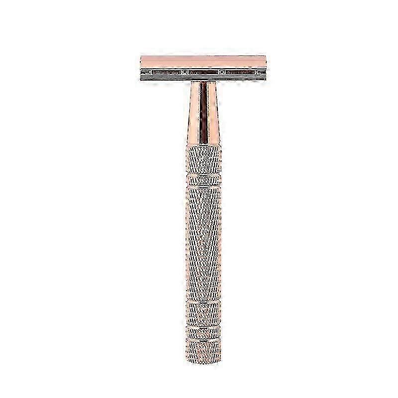 Rose Gold Women's Safety Razor with Stand - Metal Women's Razor - Safety Razor -
