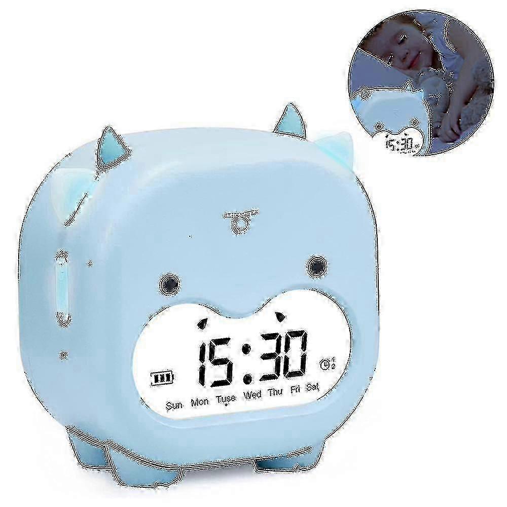 Kids Digital Alarm Clock with Night Light for Bedroom Sleep Trainer and Children - Alarm Clock with Sleep Timer Function