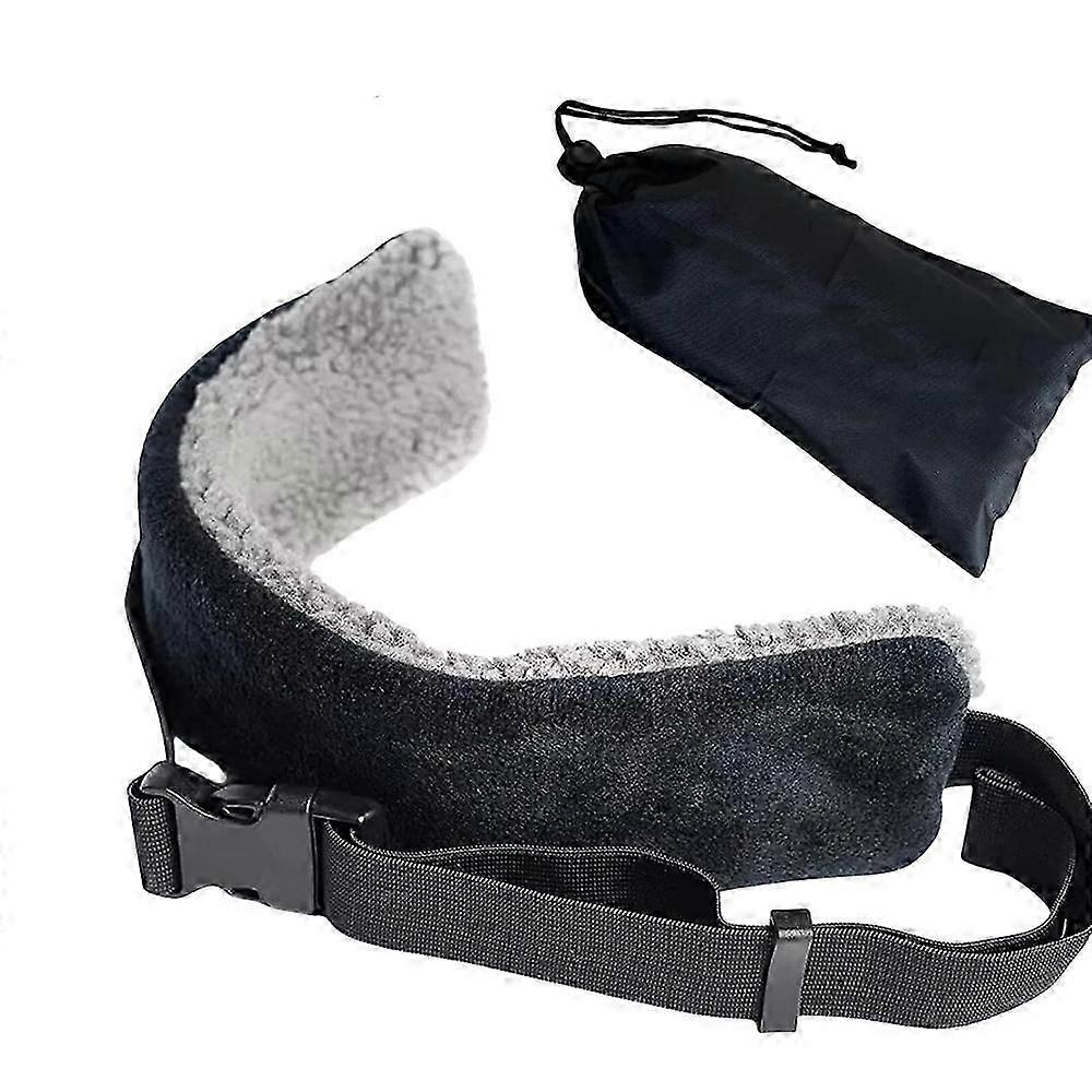 Adjustable Head Support Strap for Travel, Comfortable Alternative to Pillows on Planes and Cars