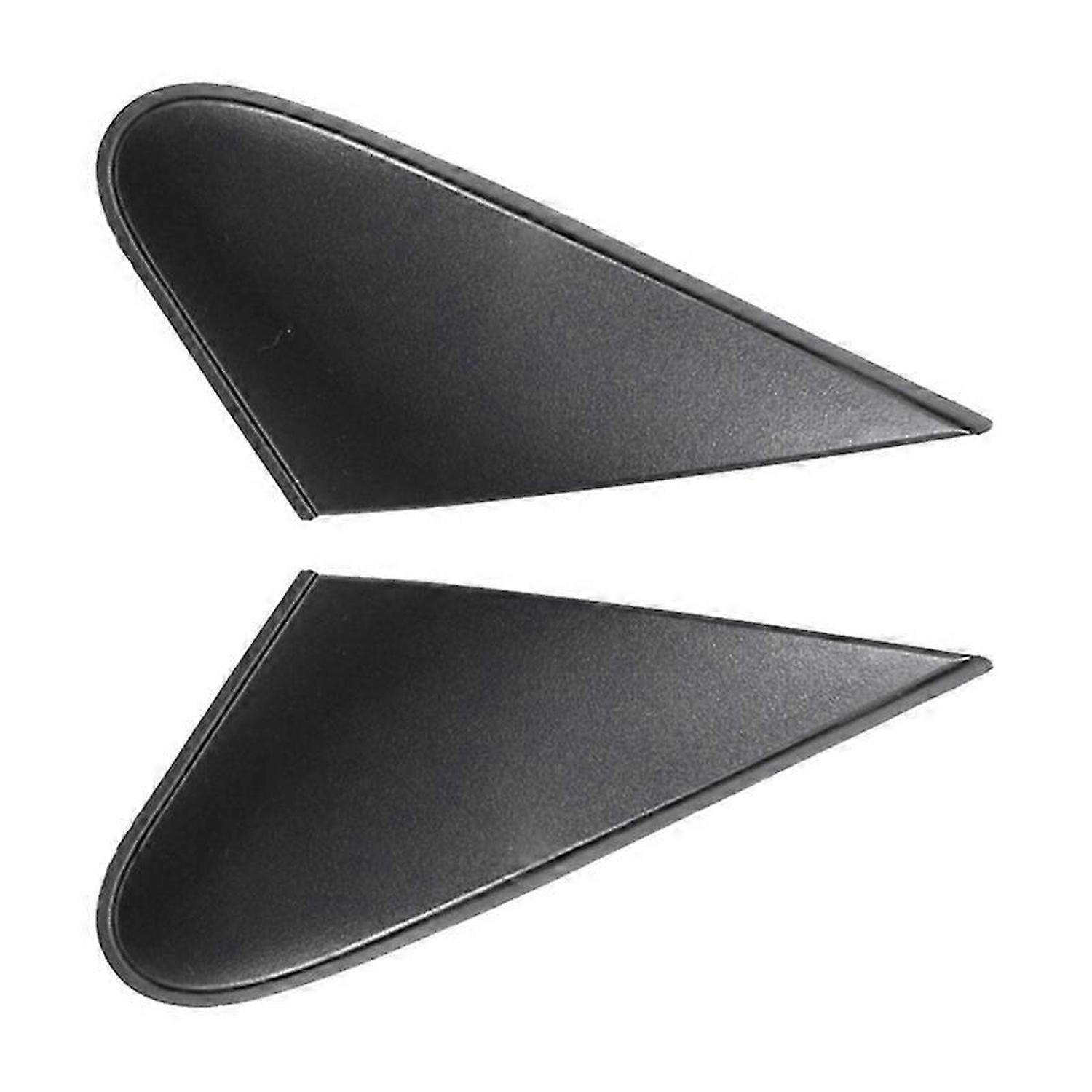 1Pair Front Window Side Mirror Triangle Deco Cover for IX35 10-17