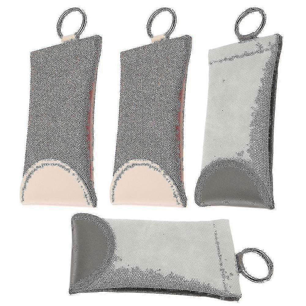 Leather Travel Sunglass Case Squeeze Eyeglass Case With Hanging Loop