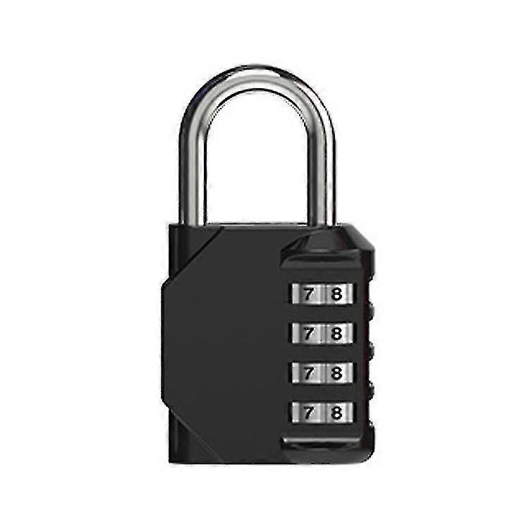 מנעול, מנעול קוד, מנעול קומבינציה עמיד למים 4 ספרות הניתן לאיפוס לארונית חדר כושר בבית הספר, סככה, ארון
