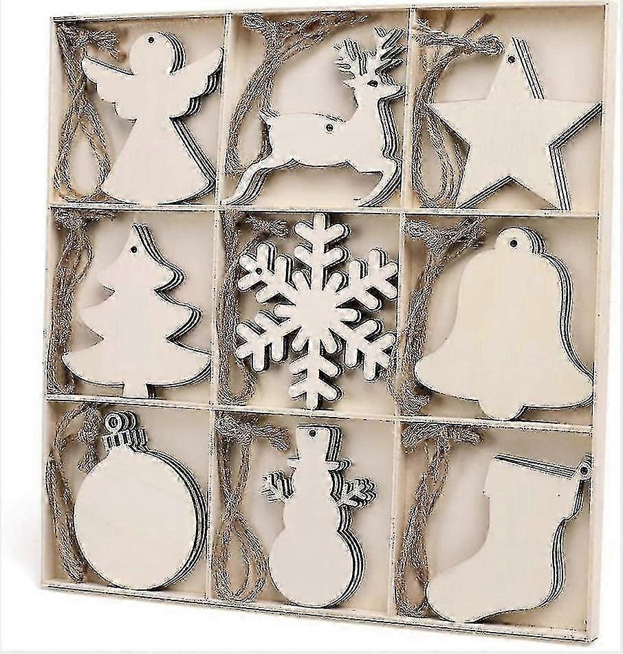 2025 27pcs Un Hanging Ornts For Rats,9 S Diy Slices With Holes