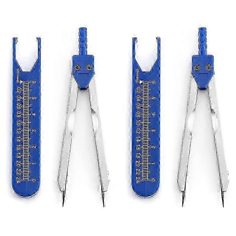 Ekg Ecg Caliper Electrocardiogram Divider, 2 Pack Measuring Tool Ecg Calipers For Electrocardiogram