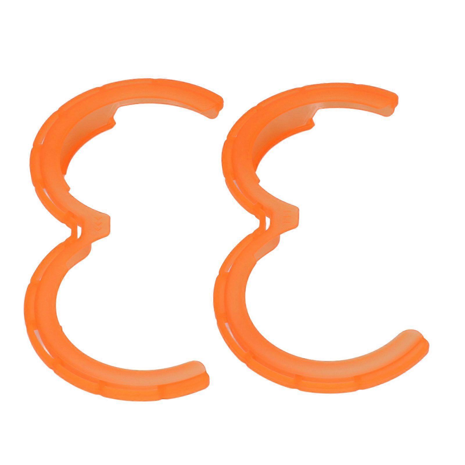 Drone Propeller Guard for Avata 2 Anti Collision Protective Bumper Ring Impact Protectors Strong Flexibility Stability Orange