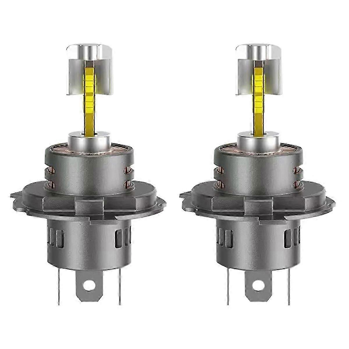 H4 LED Bulb 360 4 Sided Plug and Play for Hi-Low Beam 6000K Car Headlight