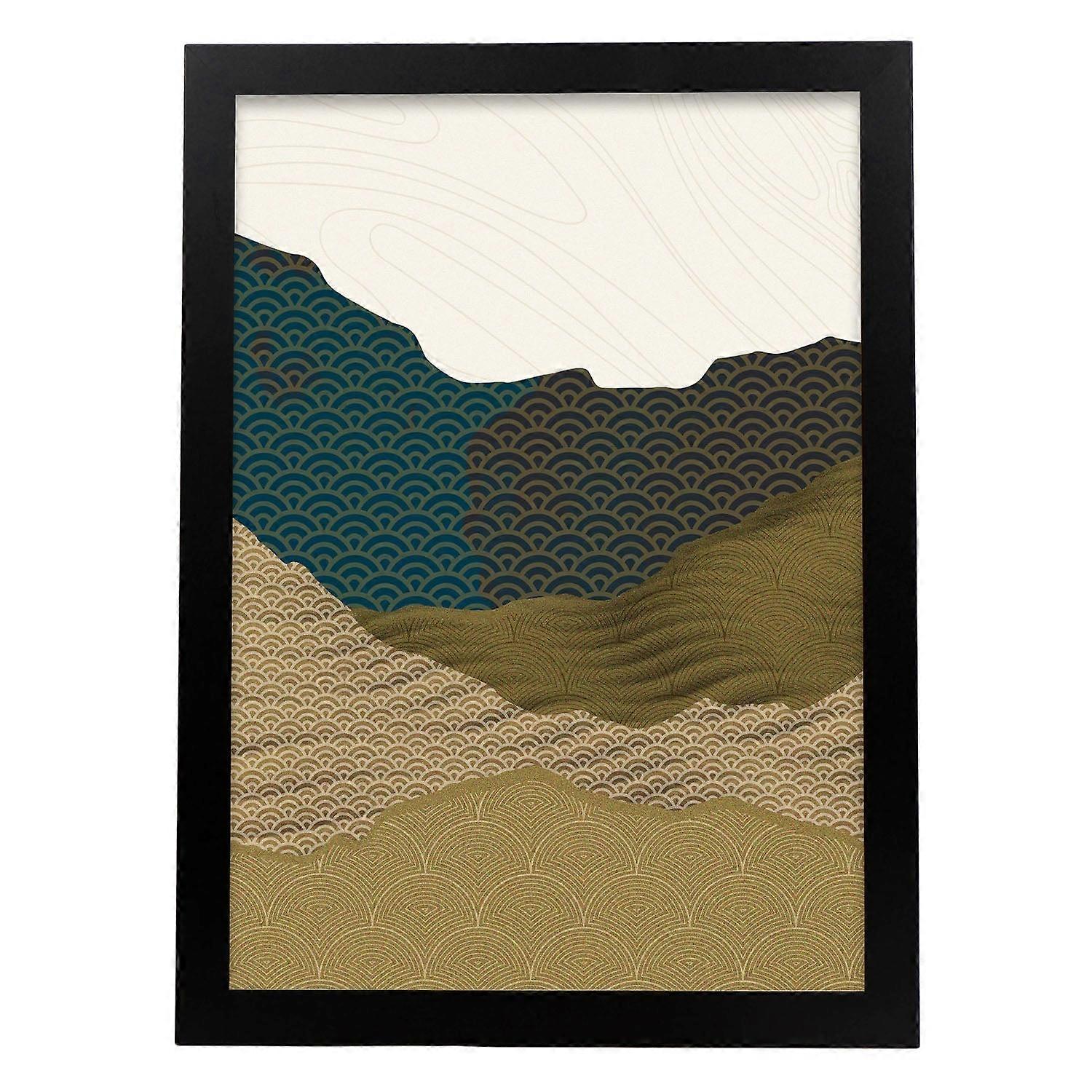 Póster De Montañas Doradas