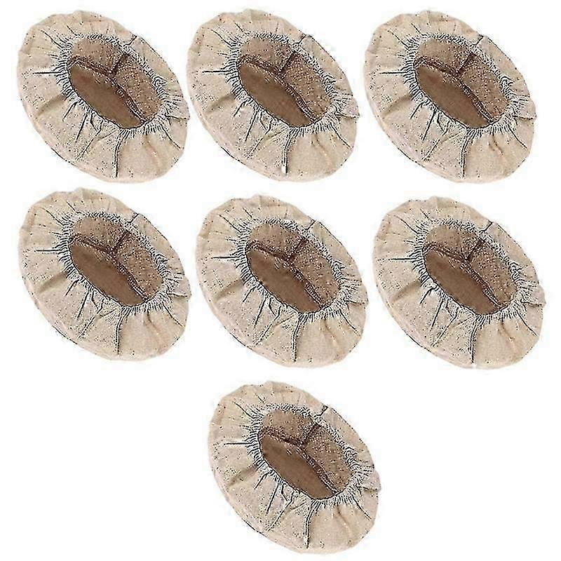 Suitable for 7Packs 8 Inch Round Bread Proofing Basket Cloth, Liner Sourdough Banneton Proofing Baskets Cloth for-jc