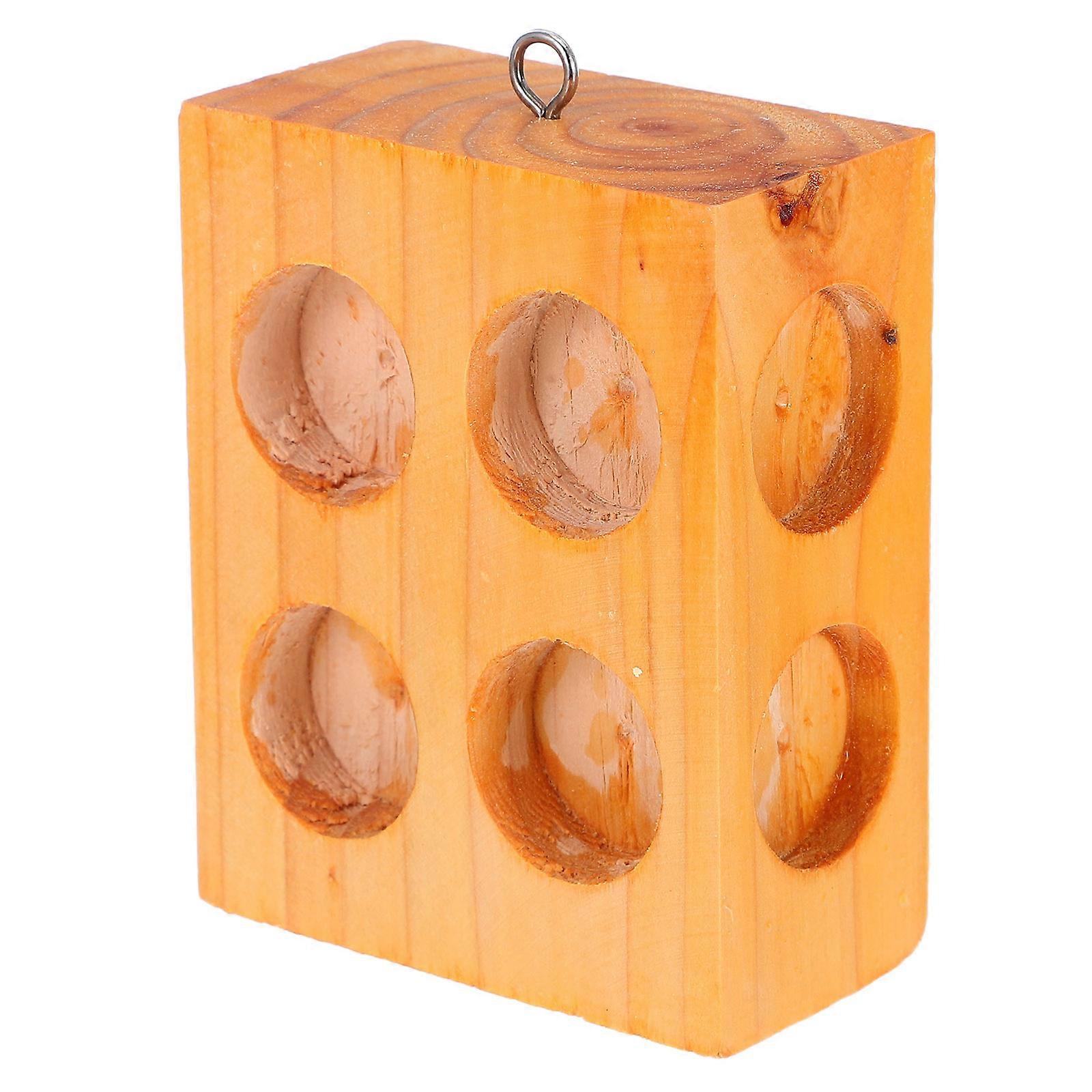 Slide Block Wooden Lab Block for Physics Experiment 5Pcs Science Education Wedge