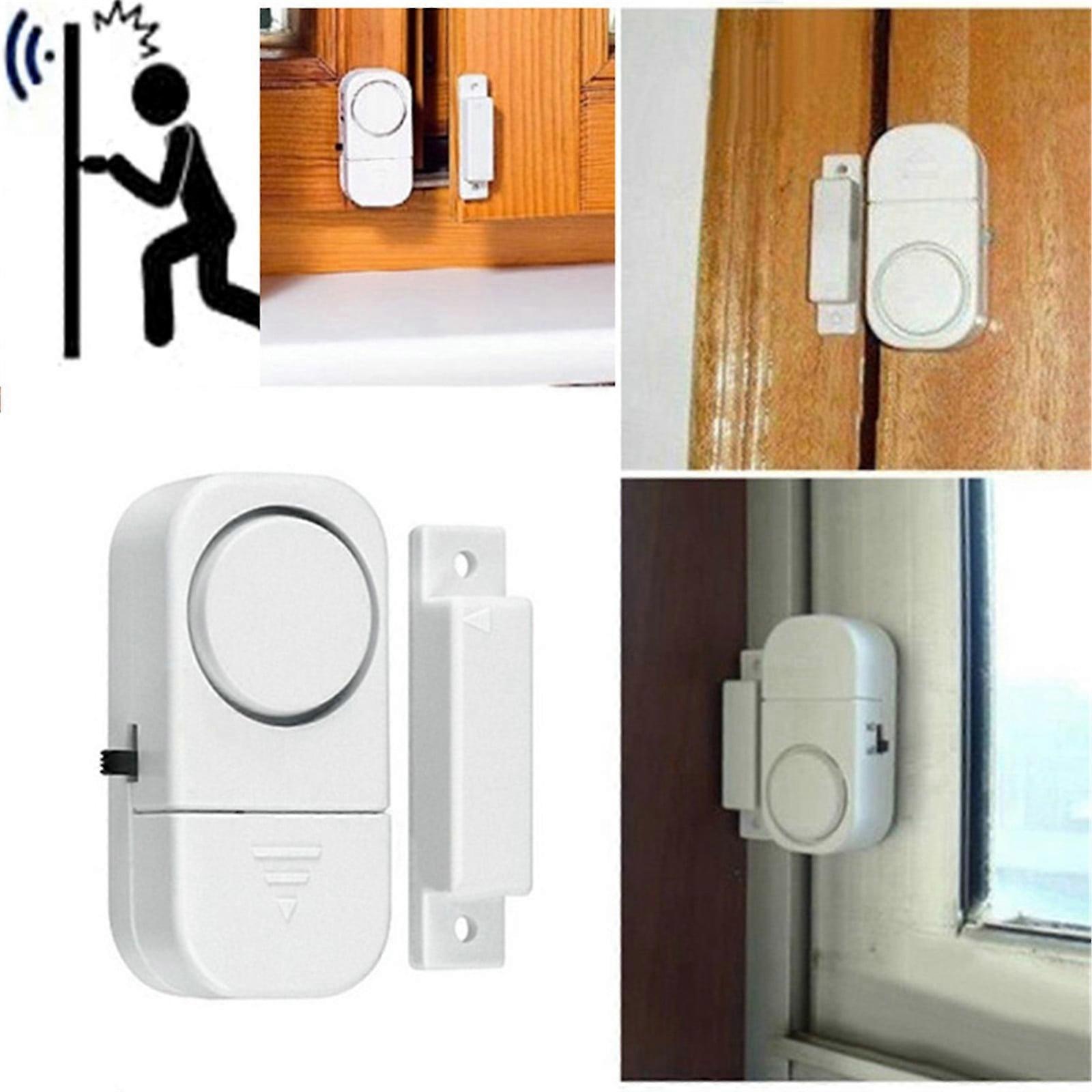 Ycolew Wireless Security Alarm System with Magnetic Sensor, Battery Operated for Home, Garage, Balcony, Pool, Sliding Doors & Cabinets - Compatible