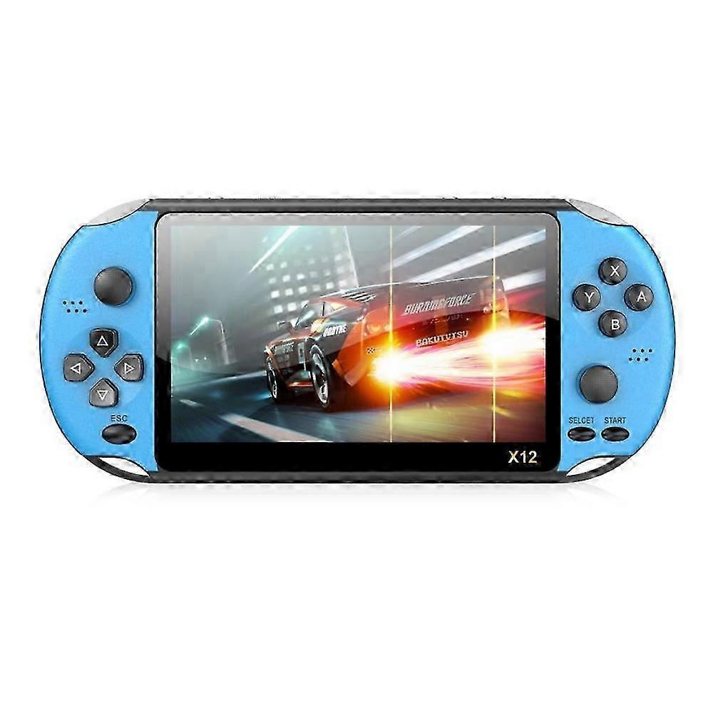 Console de jeu portable X12 5,1 pouces écran HD Lecteur de jeux vidéo rétro portable 1000+ jeux classiques 2025