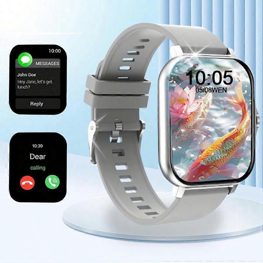 Smart Watch Smartband Sports Date Alarm Message Reminder Sedentary Reminder Multi-Function Square Dial Smart Bracelet For Android/Ios
