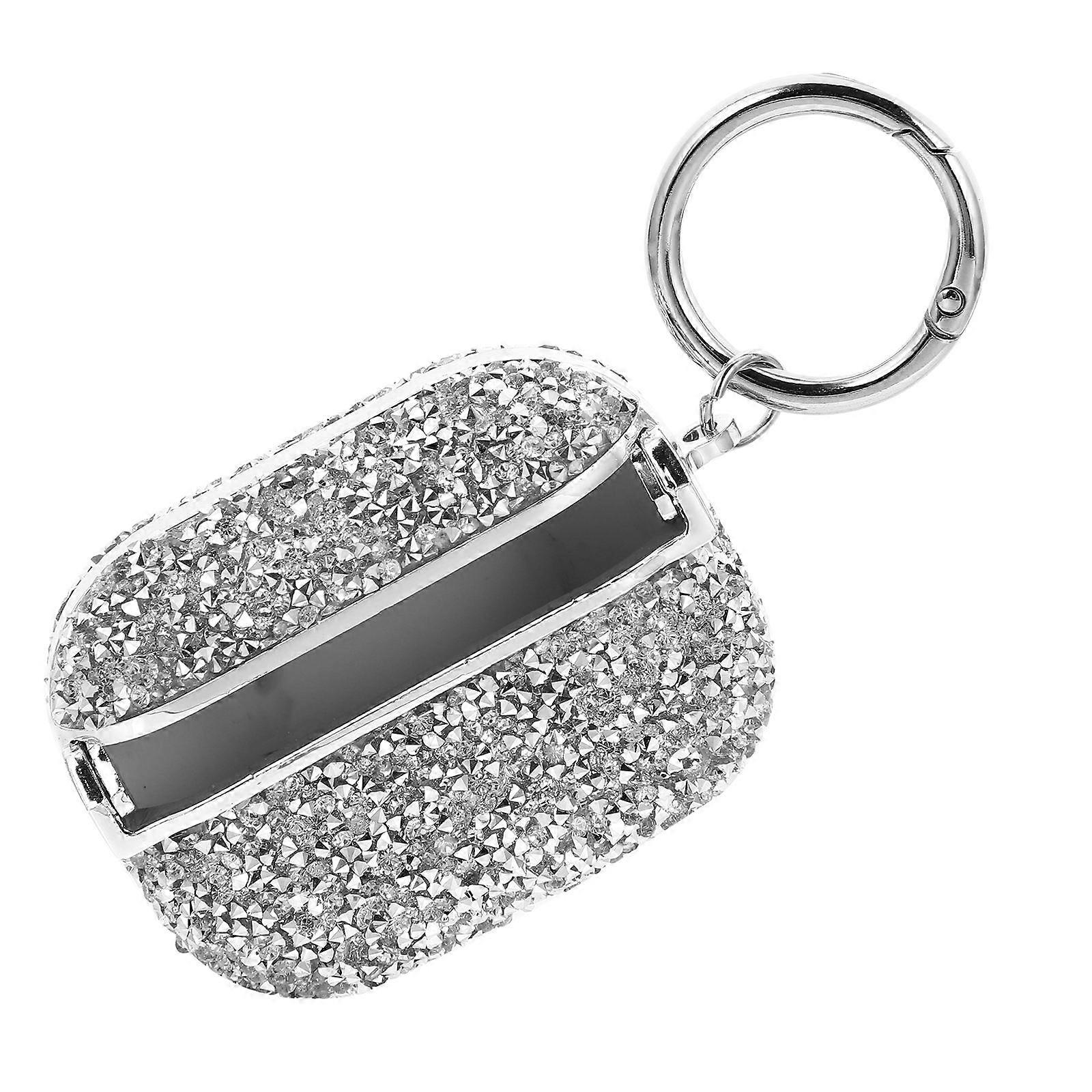 Wireless Earphone Protector Case Earphones Daily Use Silver Electroplated Pc Shell Protection 1Pcs