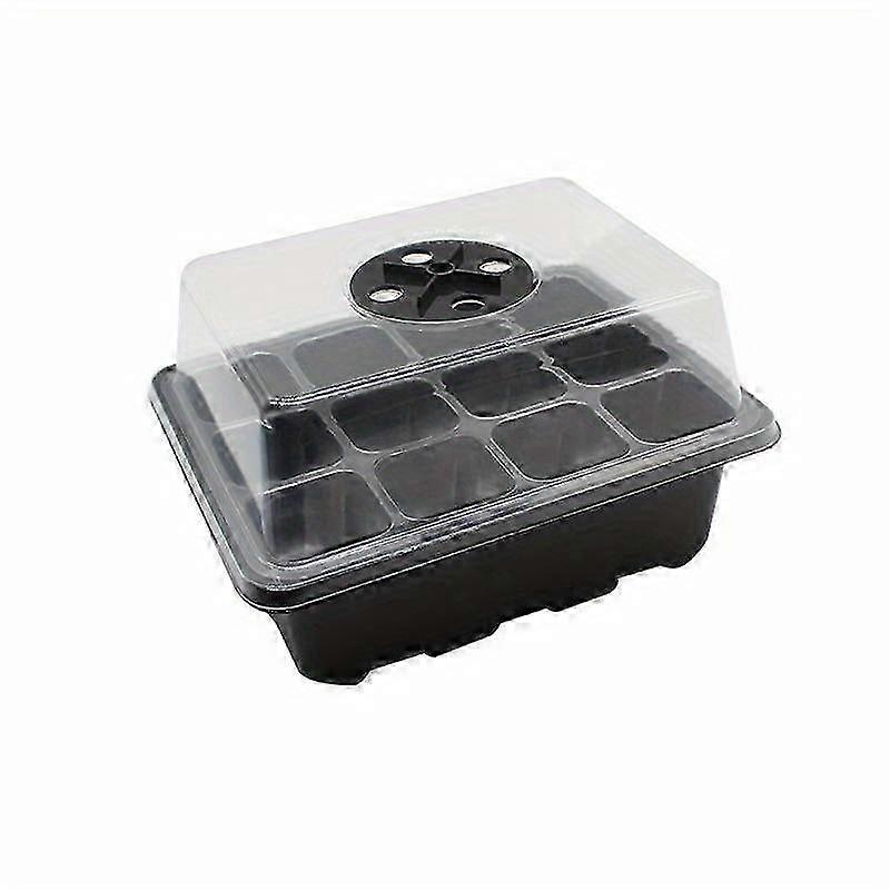 12 Hole Seedling Trays Seed Starter Starter Plant Flower Grow Box Propagation for Gardening Grow Starting Germination Box 2025