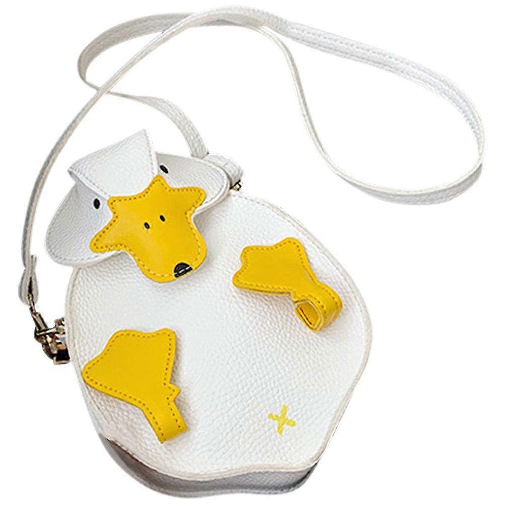 Duck Purse Small Crossbody Bag for Storage Use 4Pcs PU Shoulder Bag