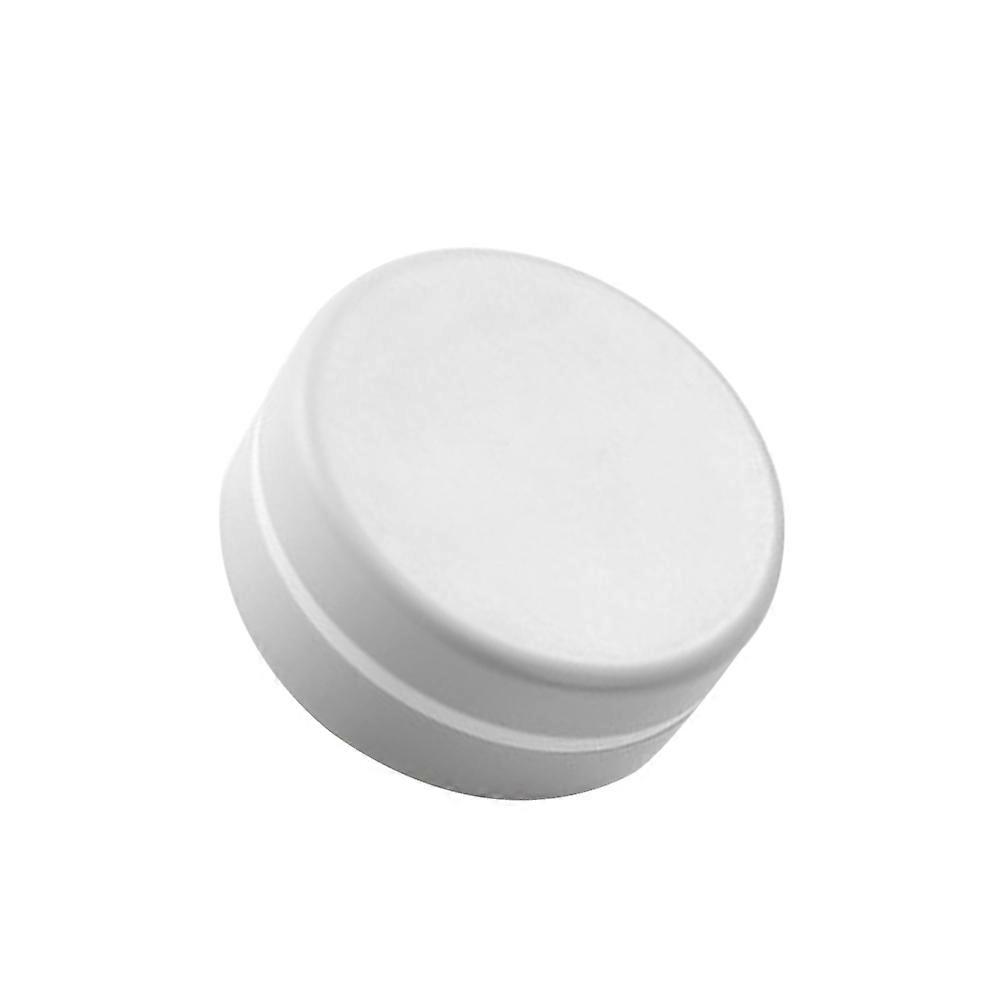 Travel Soap Case Portable Waterproof Simple Design Circle Shape for Bathroom Use 9.4*9.4 cm ABS Resin Sealed Storage 1Pcs