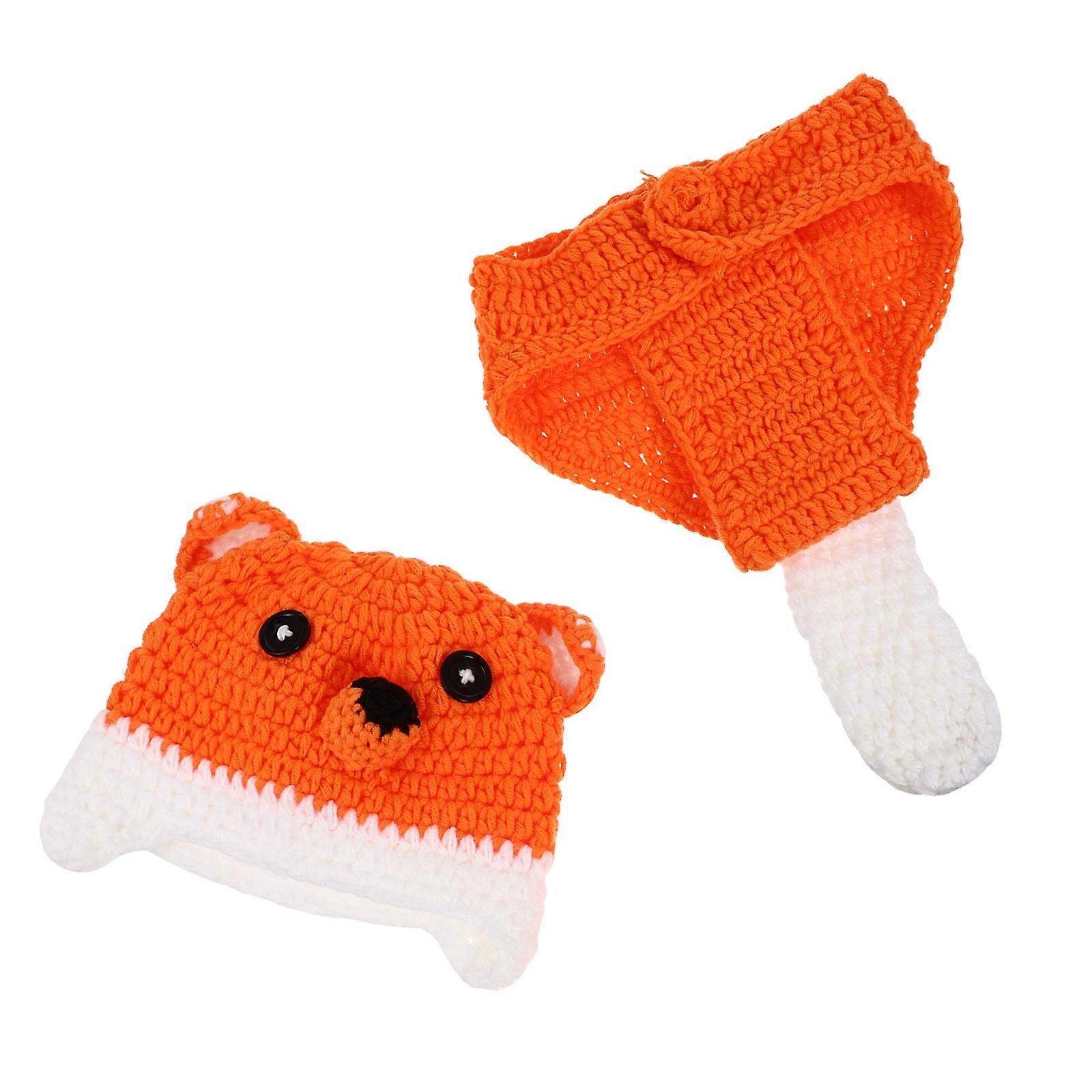 Baby Photo Props Baby Outfits for Photography Use Fox Costume