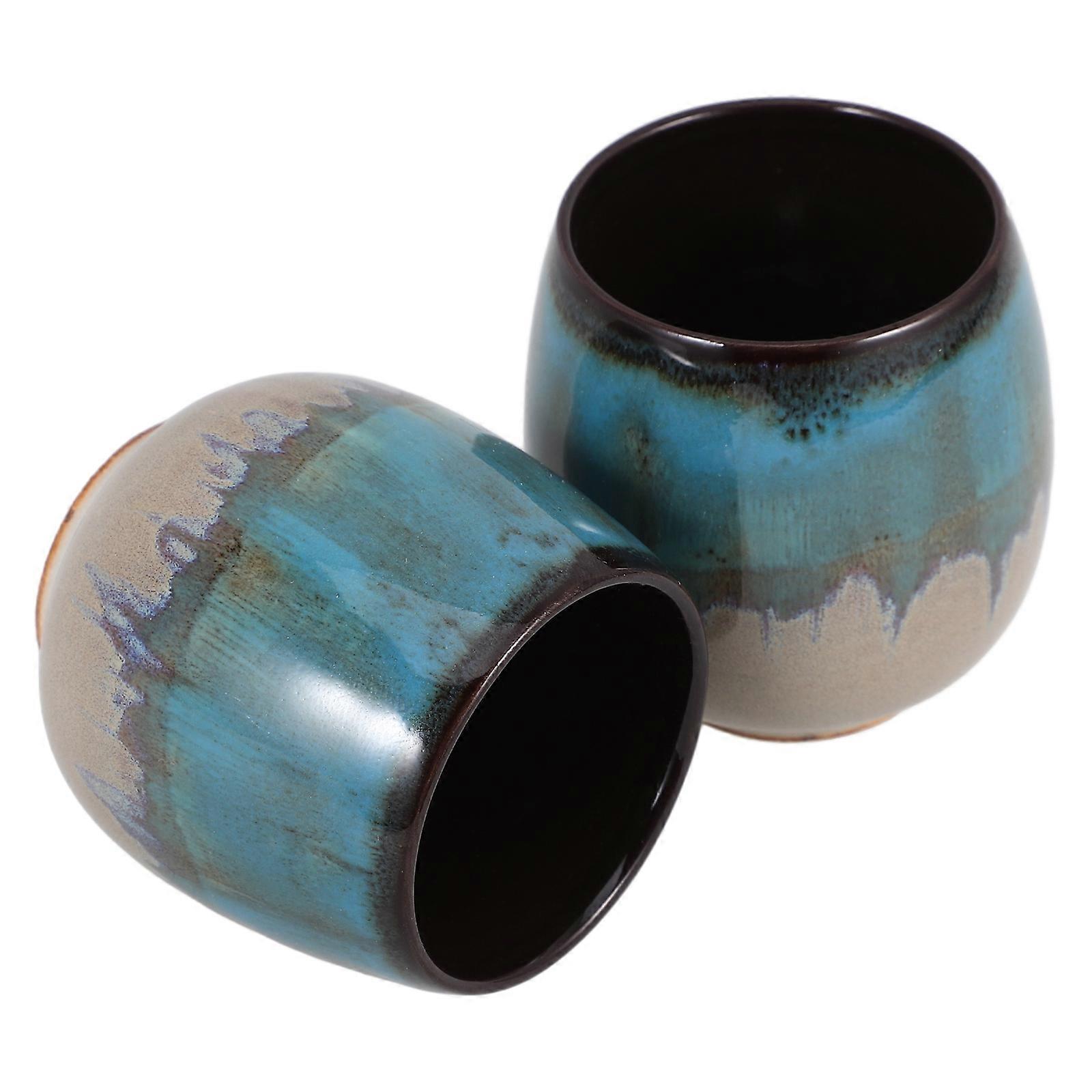 Creative Mug for Household Use with 2Pcs Ceramic Tea Cups