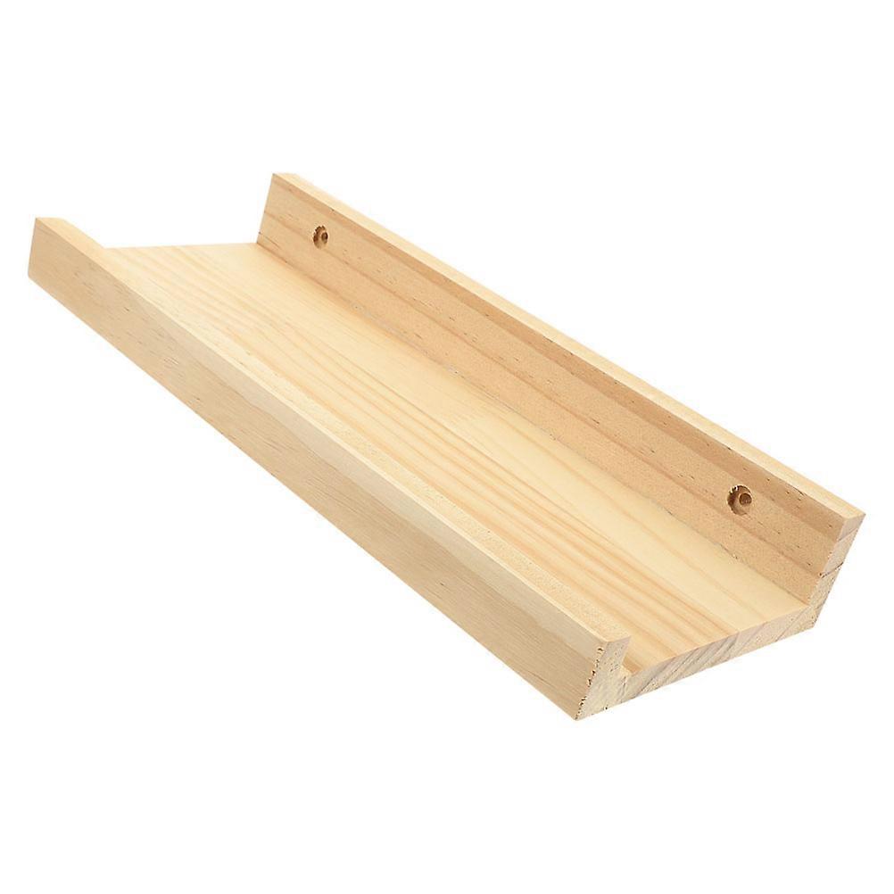 Wall Floating Shelf Wood Wall Mounted Shelf for Storage 5Pcs