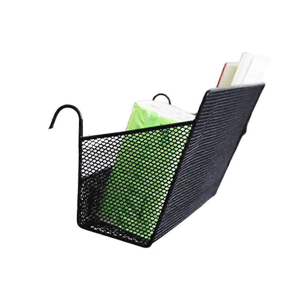 Bedside Storage Basket Storage Basket for Storing Use 2Pcs Black