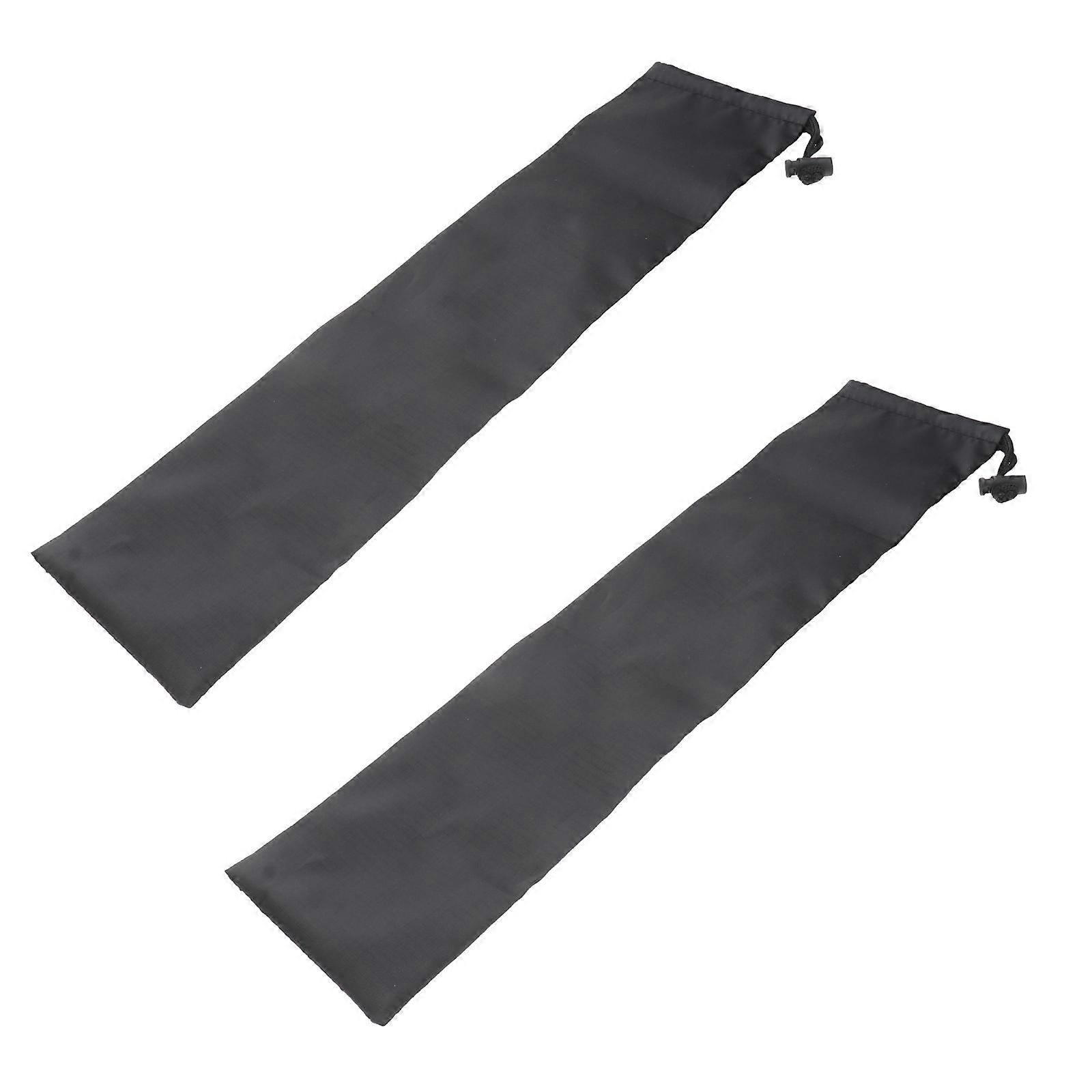 Camping Storage Bag Tent Rod Organizer Traveling 45cm Rectangular 2Pcs