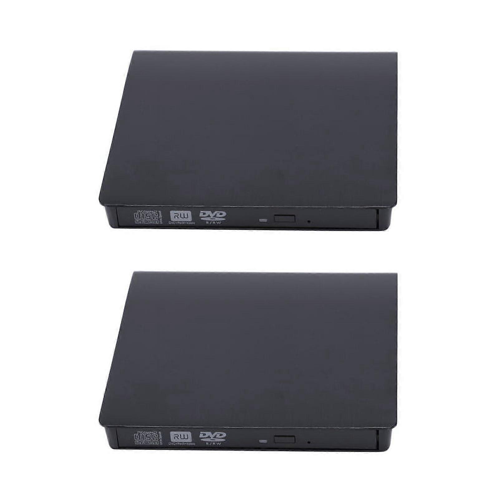 2X USB 3.0 Mobile External Case for 12.7mm SATA CD DVD -ROM -RE Drive Useful