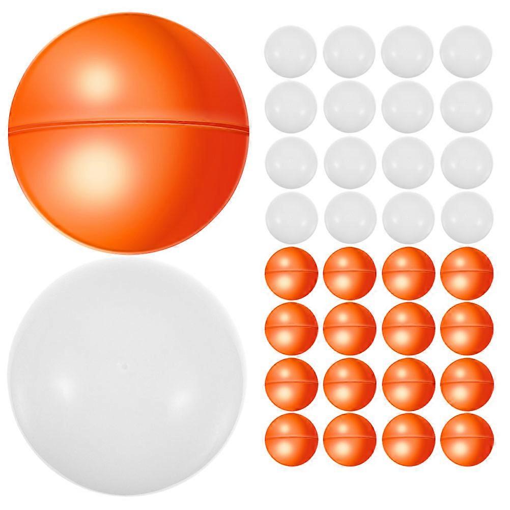 Openable Balls PVC Raffle Balls for Party Games 50Pcs