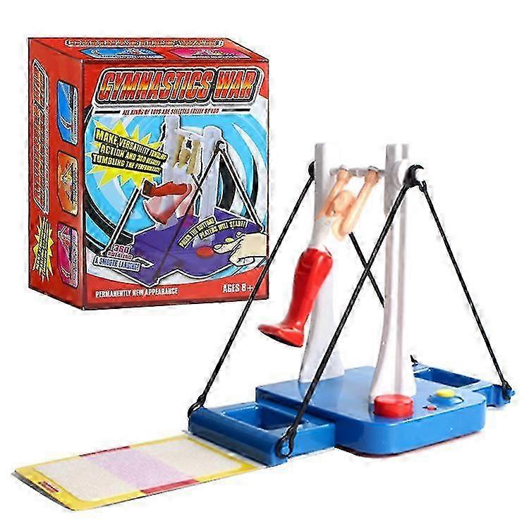 Gymnastics Horizontal Bar Little Toy Flip Gymnastics Machine Game Children's Desktop Toys