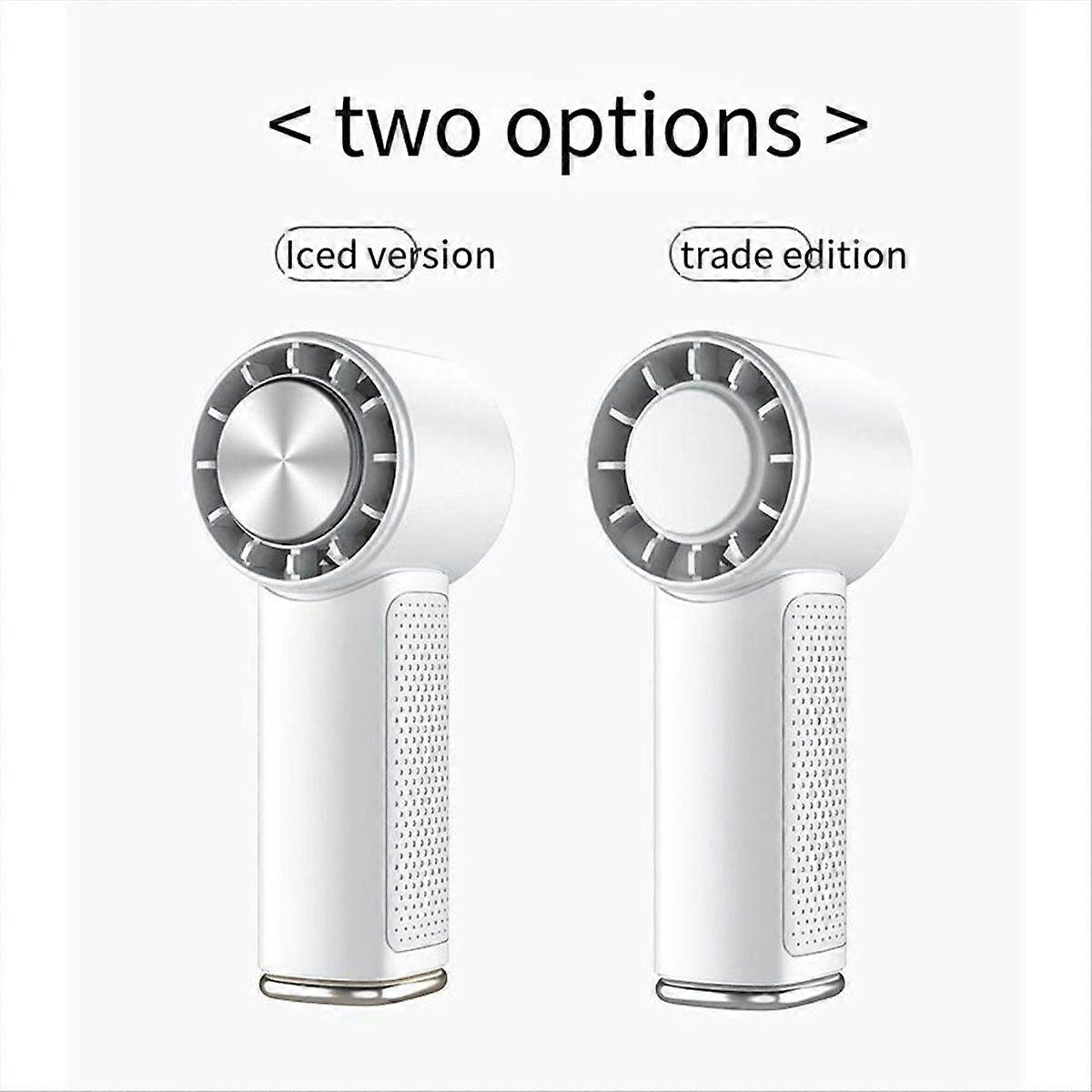 Portable Handheld Fan, 2000mAh USB Rechargeable,Black,A