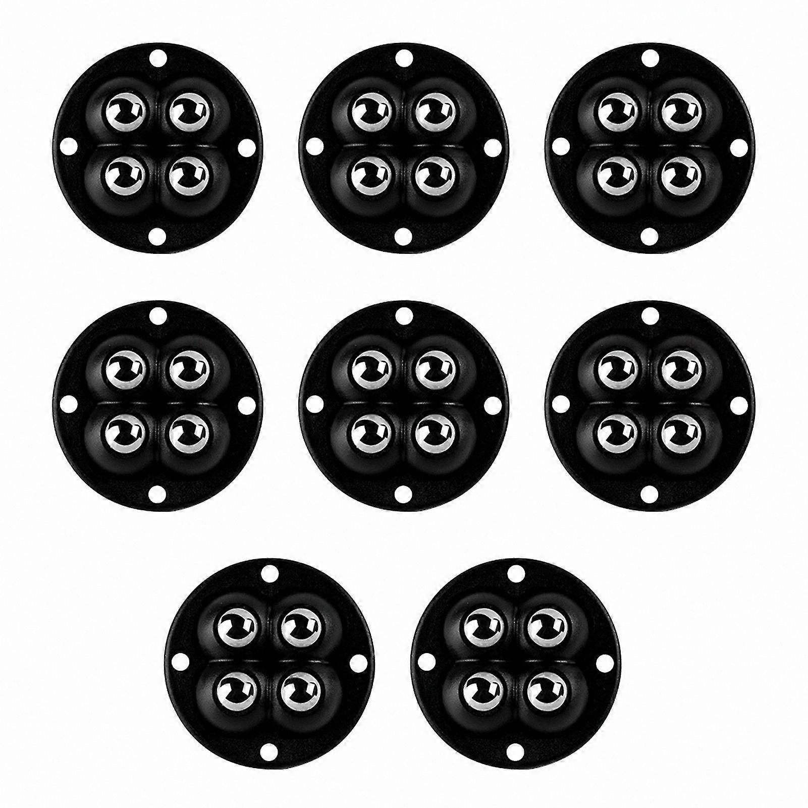 Self-Adhesive Swivel Casters, 4/8 Pack Heavy-Duty Rolling Wheels for Furniture