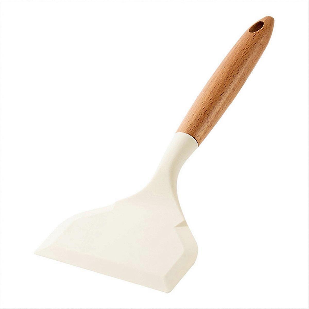 Non-stick Kitchen Wide Scraper Pizza Cooking Tools Silicone Spatula C
