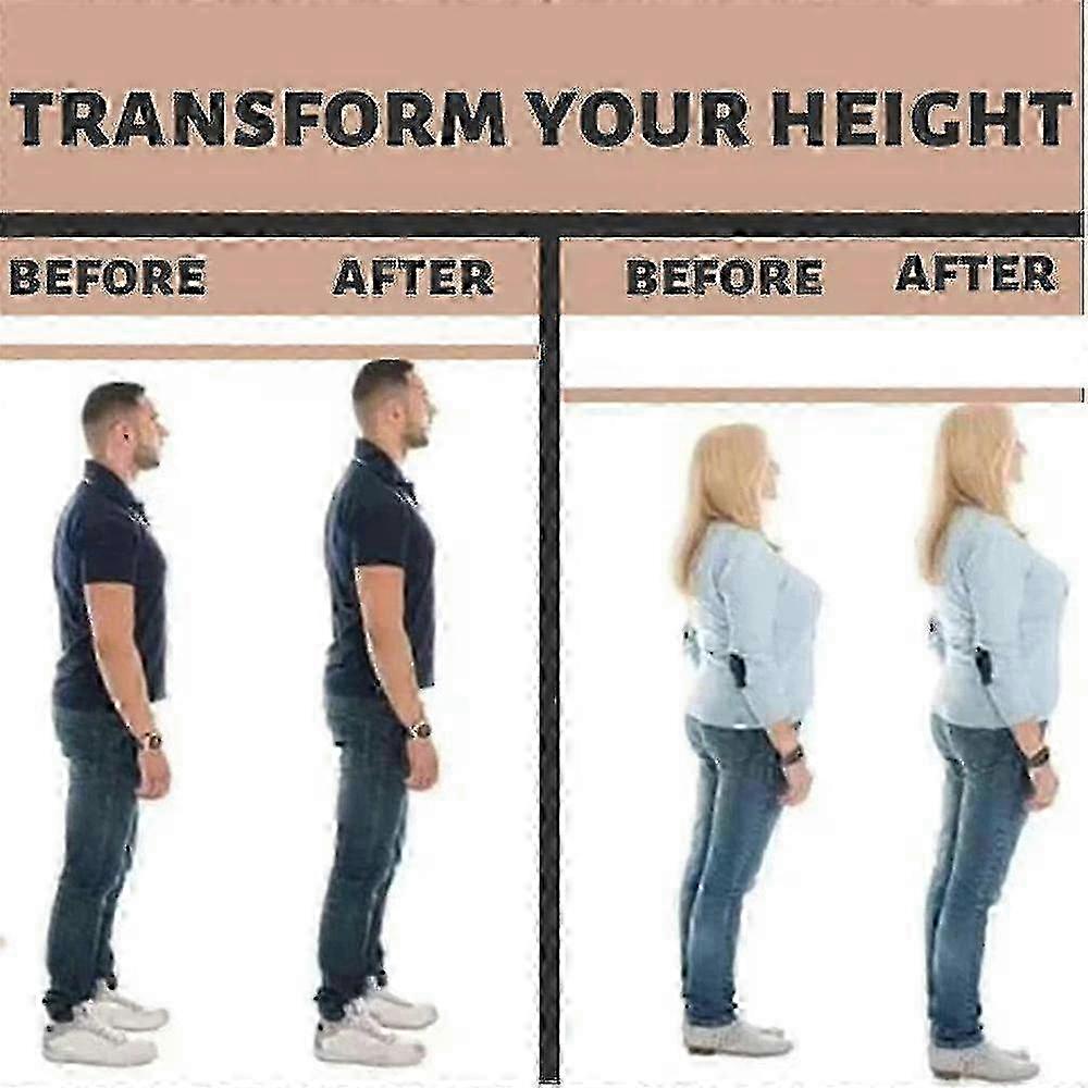 2.5/3.5cm Height Max Socks, Height Max Insoles, Breathable Height Increase Insoles for Certain Brands