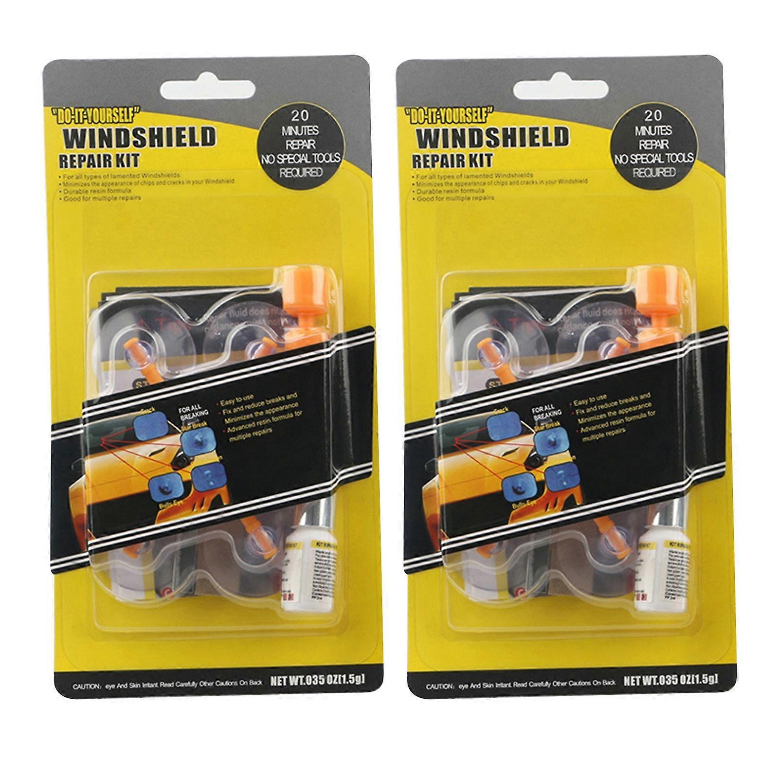 Κιτ αποκατάστασης ρωγμών γυαλιού για παράθυρα αυτοκινήτου - εύκολη επισκευή