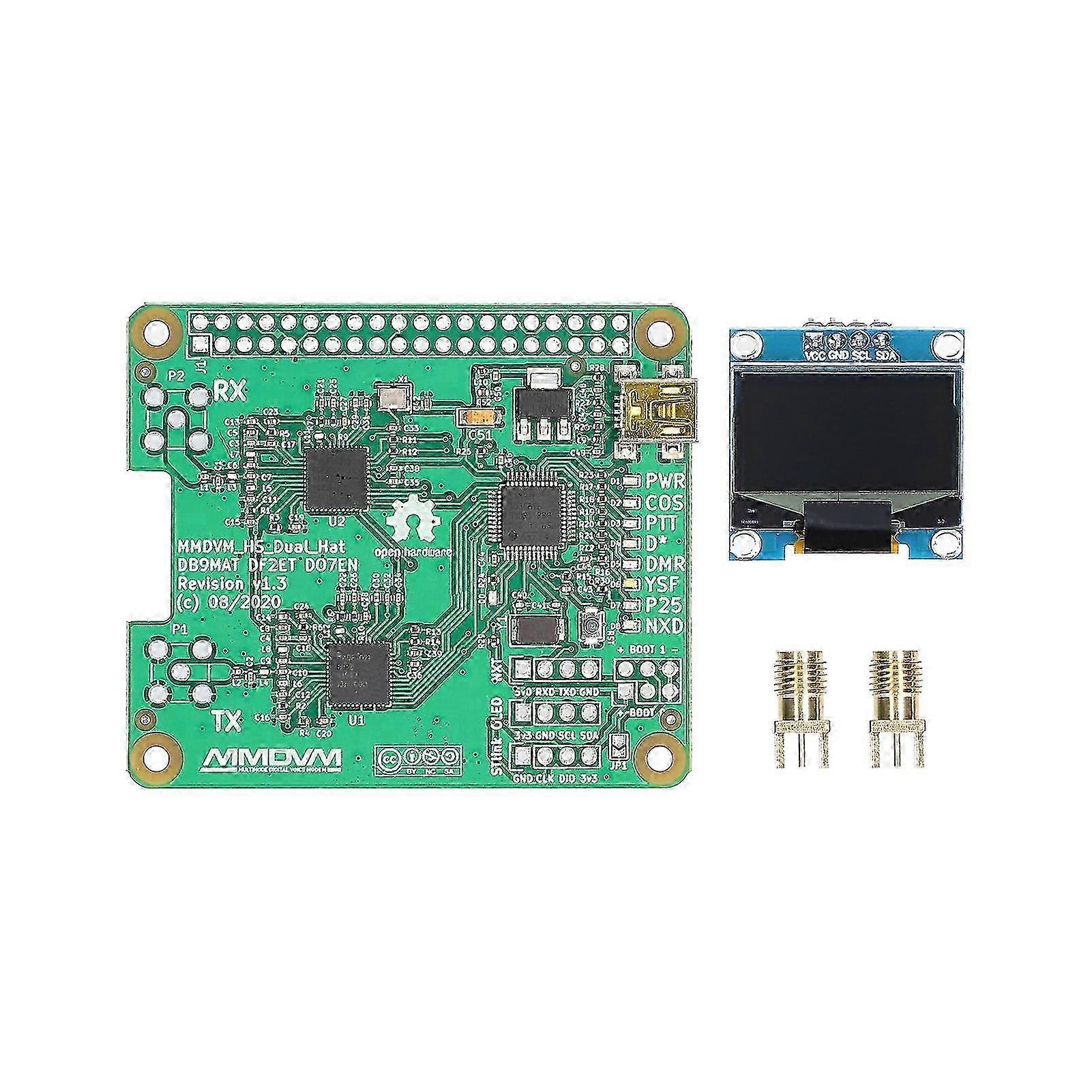 Duplex Hotspot Board With Oled Display Support Dmr P25 D Star Relay Module
