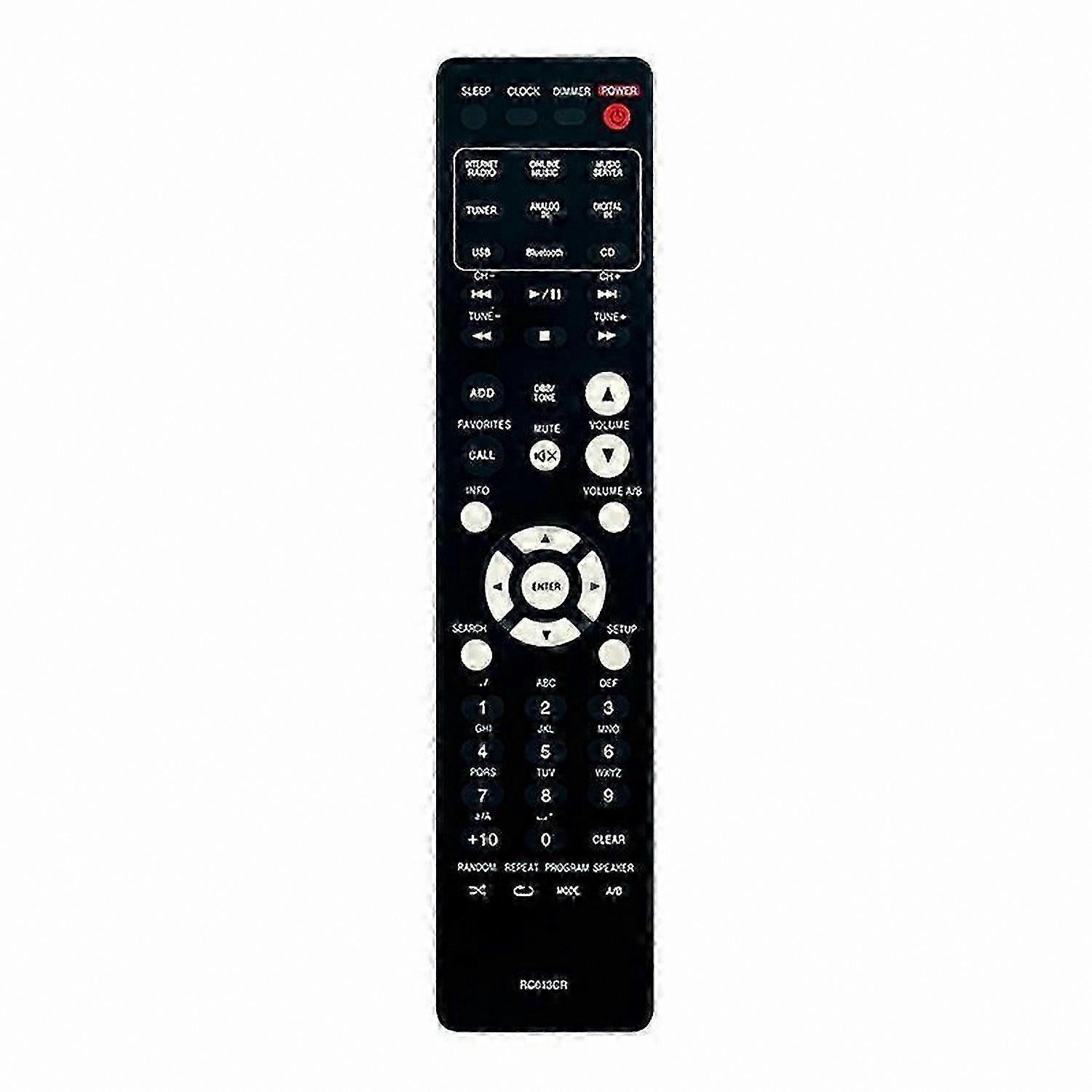 Universal Remote Control for CD Receivers, Compatible with Multiple Brands