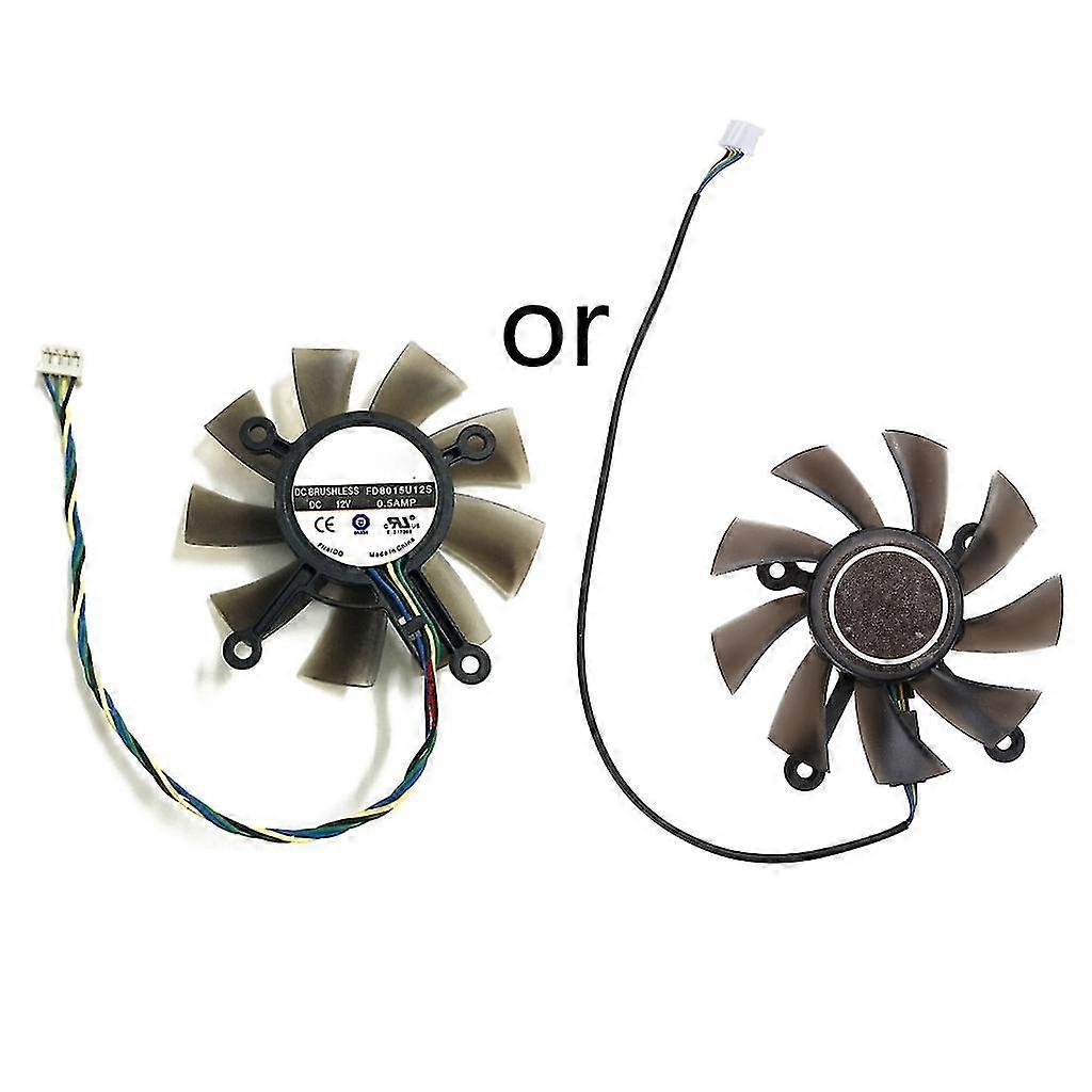 75mm 12V 0.5A 4-Pin Cooling Fan for  GTX 560 GTX550Ti HD7850 Graphics Card