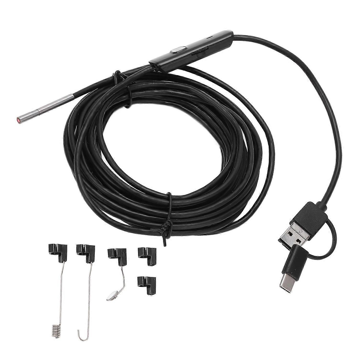 AN100‑3.9 3.9mm Endoscope High Definition Inspection Camera Pipeline Mobile Phone LED Borescope for 