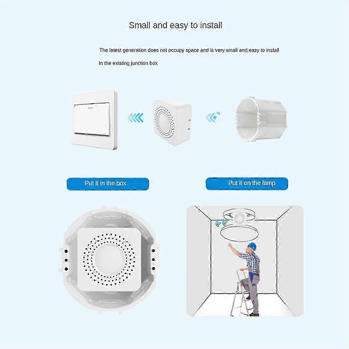 16A WiFi Mattre Smart Switch with Power Metering Mini Smart Breaker Smart Life Control Support Goog