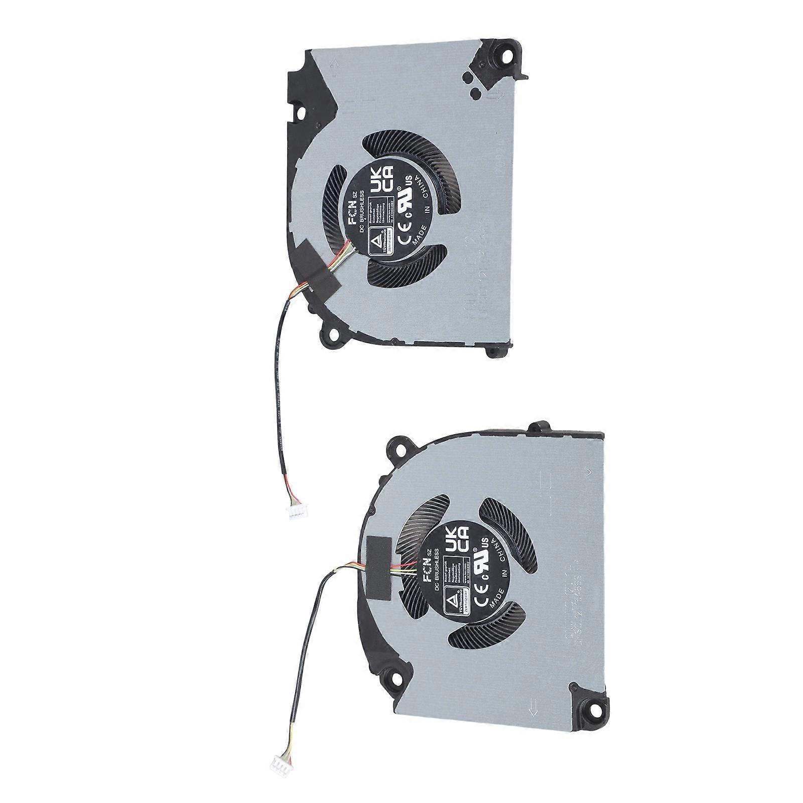 Upgraded Metal CPU GPU Fan For Laptop Enhances Cooling Smooth Maintenance For War God Z9D7 Z9R7 Heatsink Multicolor