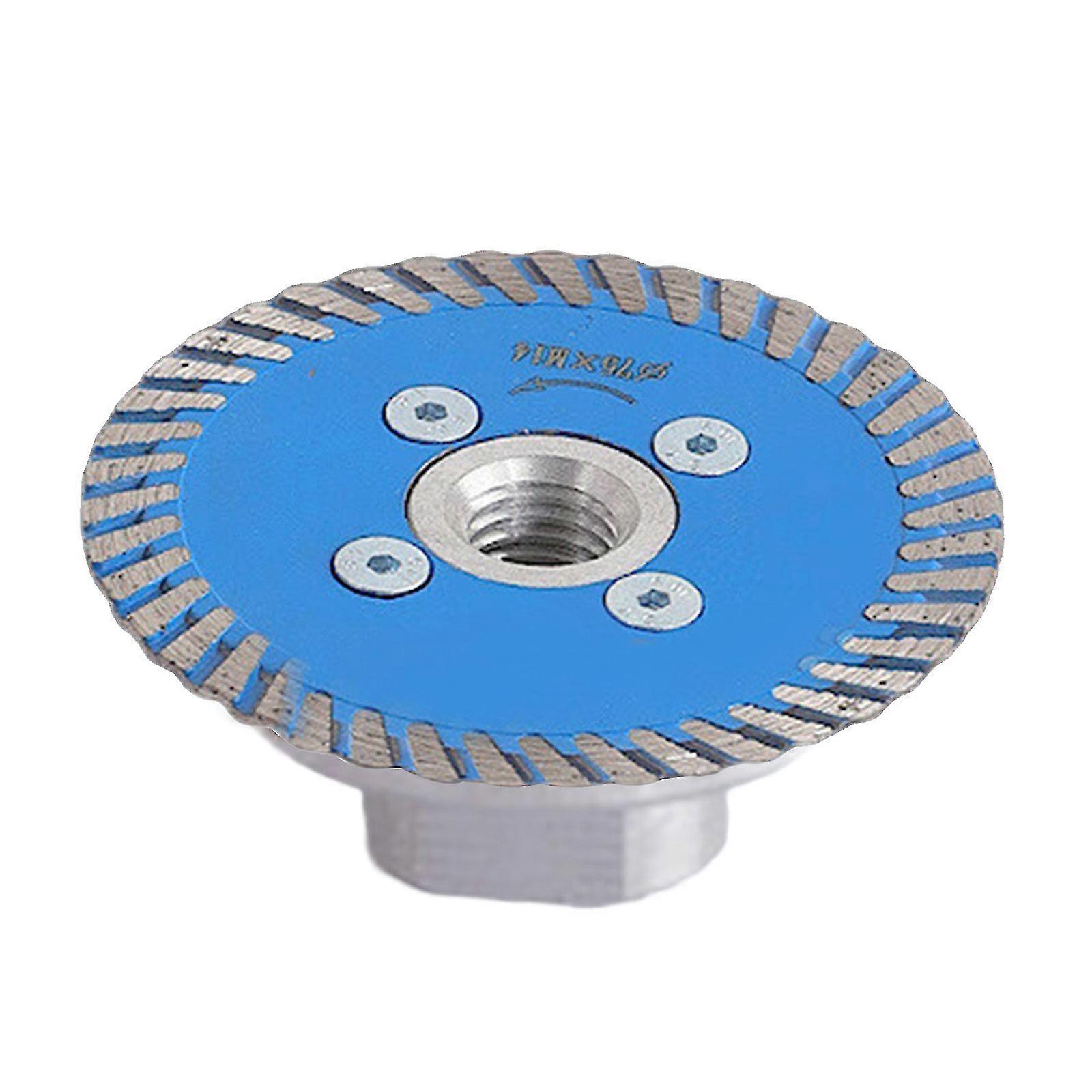 25-26 Multipurpose Cutting Wheel Engraving Disc Sawblade M14 Thread with Removable Flange For Dry Wet Stone Tile Applications