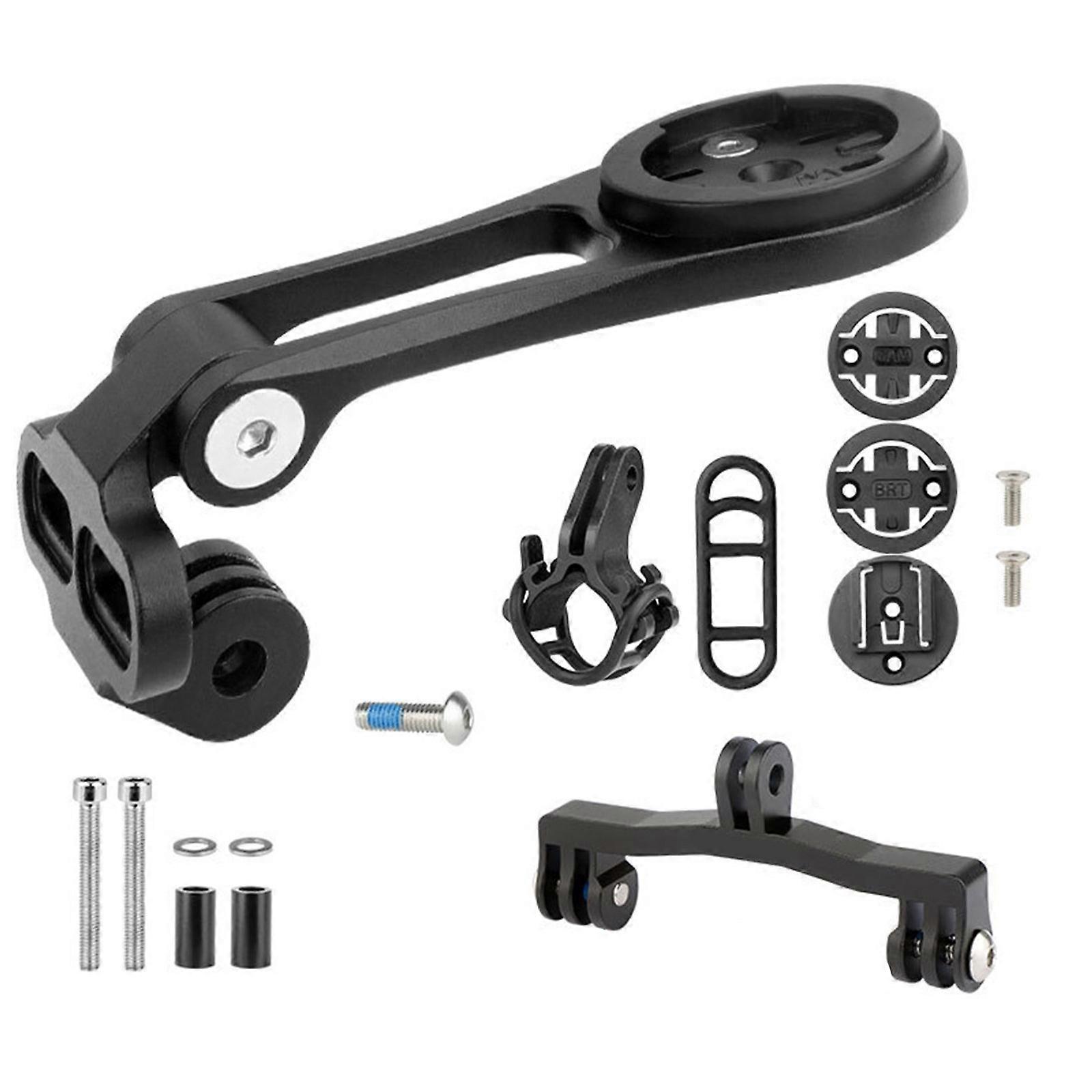 Durability Cycling Speedometers Holder Quickly Install Bike Computer Mount for Front Light and Cameras Multicolor